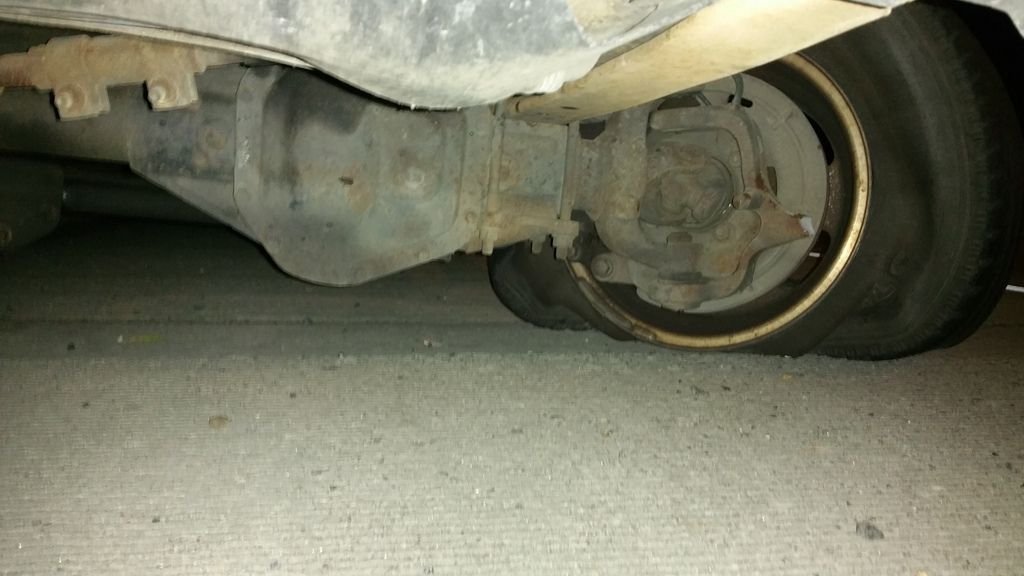 Wrecked!! And now have a tire rubbing issue...HELP! Ford Truck