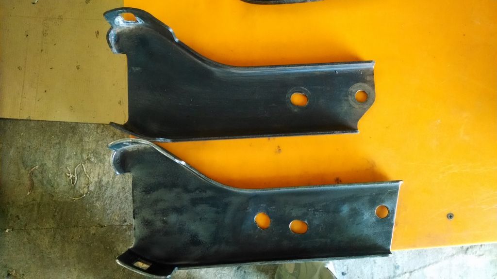 Ford truck rear bumper brackets #5