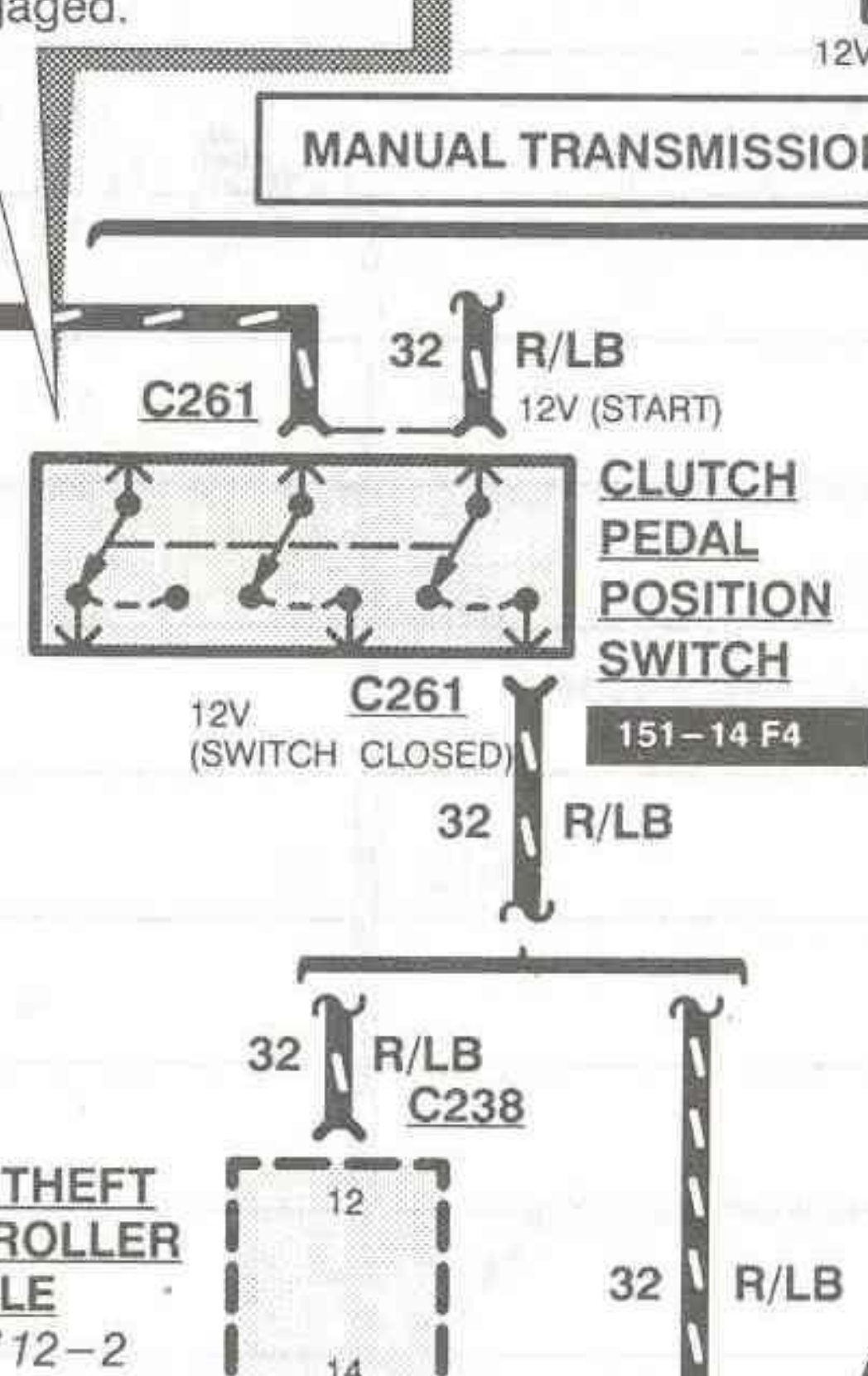 Not the clutch interlock switch Ford Truck Enthusiasts Forums