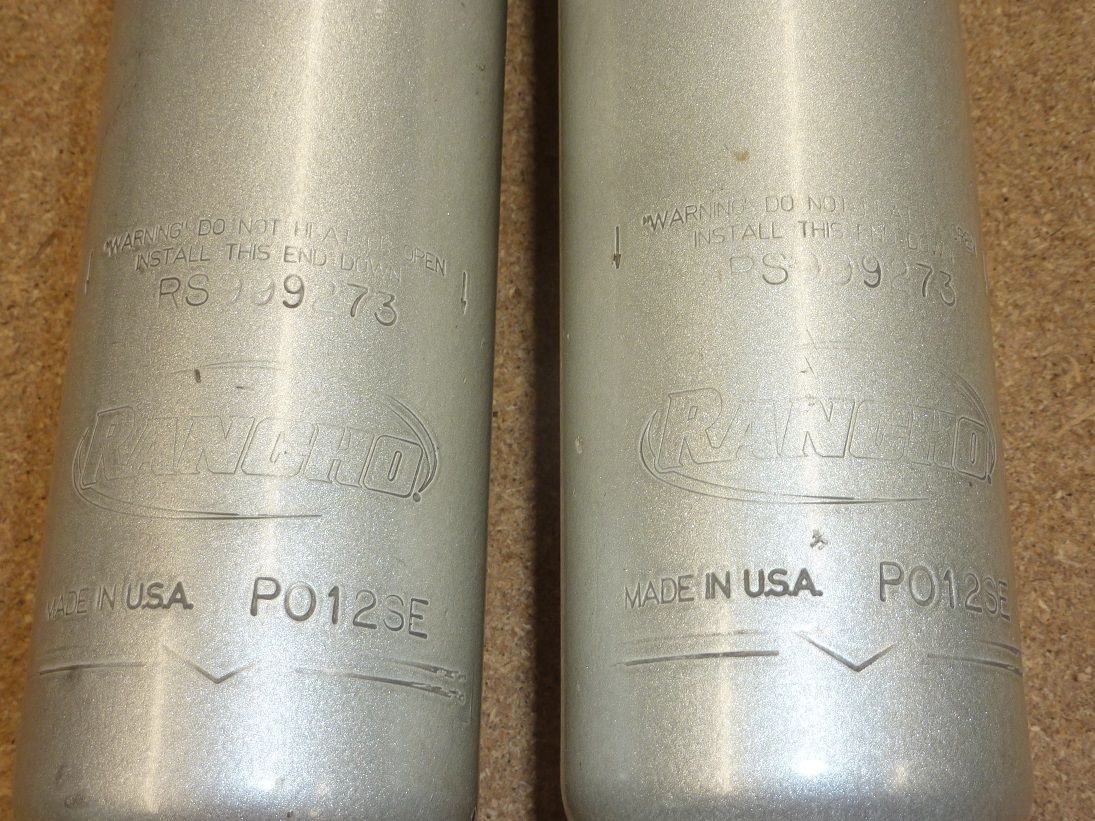 Steering/Suspension - Rancho 9000 Adjustable Rear Shocks - Used - 0  All Models - Fort Worth, TX 76110, United States