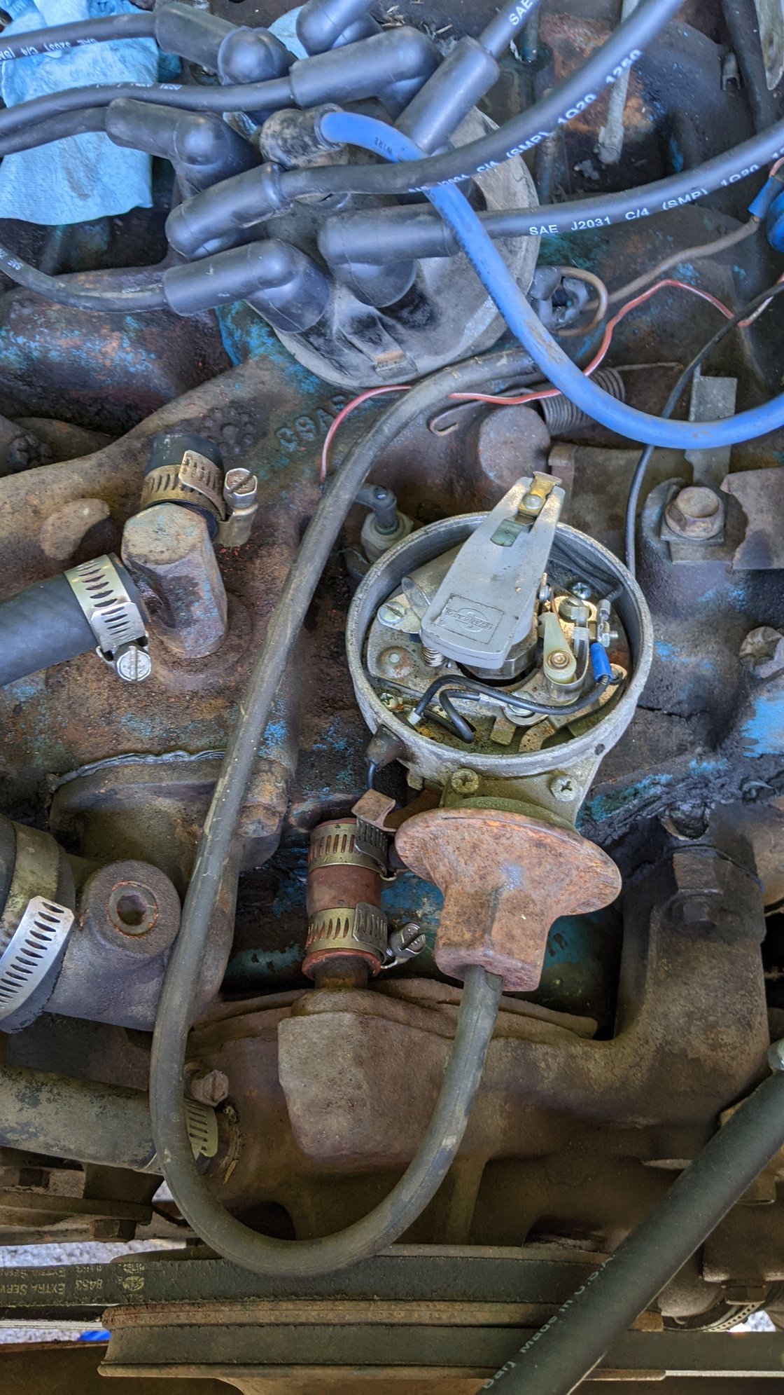 I am lost. 360, spark plug wires all messed up? Ford Truck