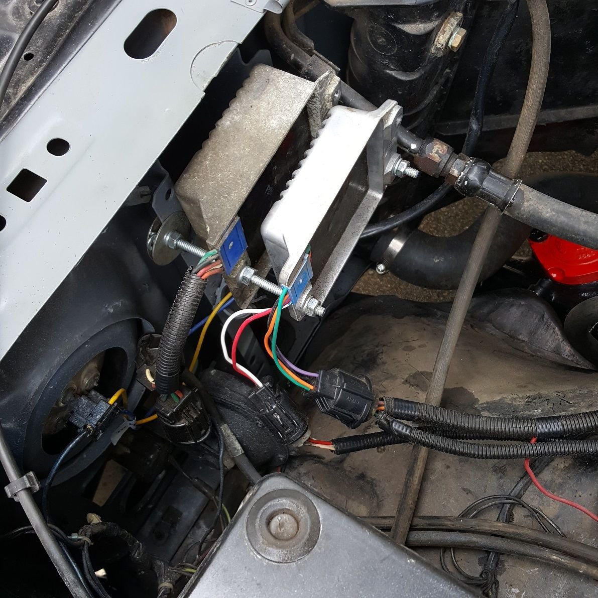 Where did you mount your Duraspark II module? Page 2 Ford Truck