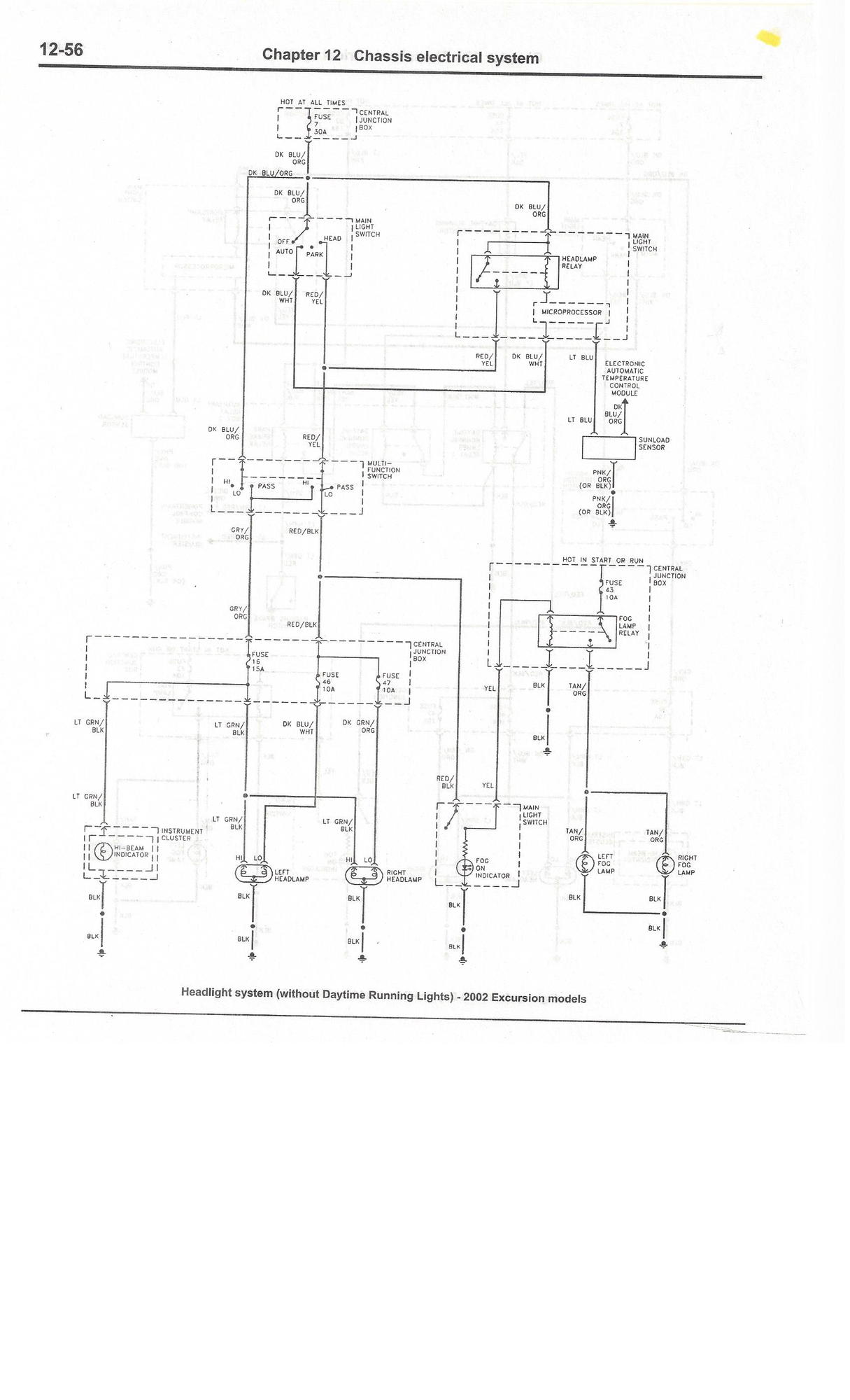 Complete Excursion Wiring Diagrams so far - Page 2 - Ford Truck