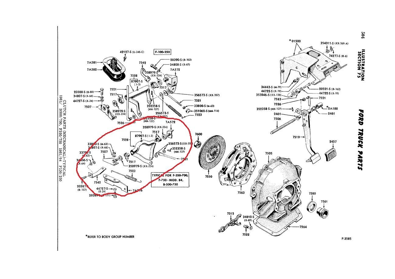 WANTED 19611965 F100/250 4x4 clutch zbar linkage/ parts Ford Truck Enthusiasts Forums