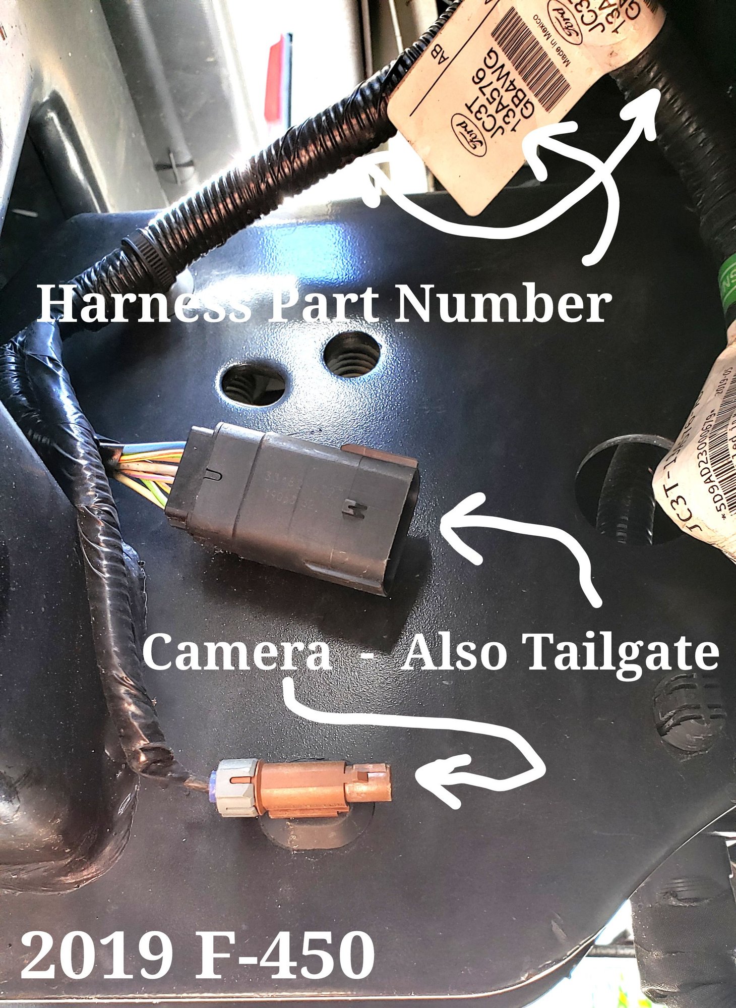 Tailgate camera connection Ford Truck Enthusiasts Forums