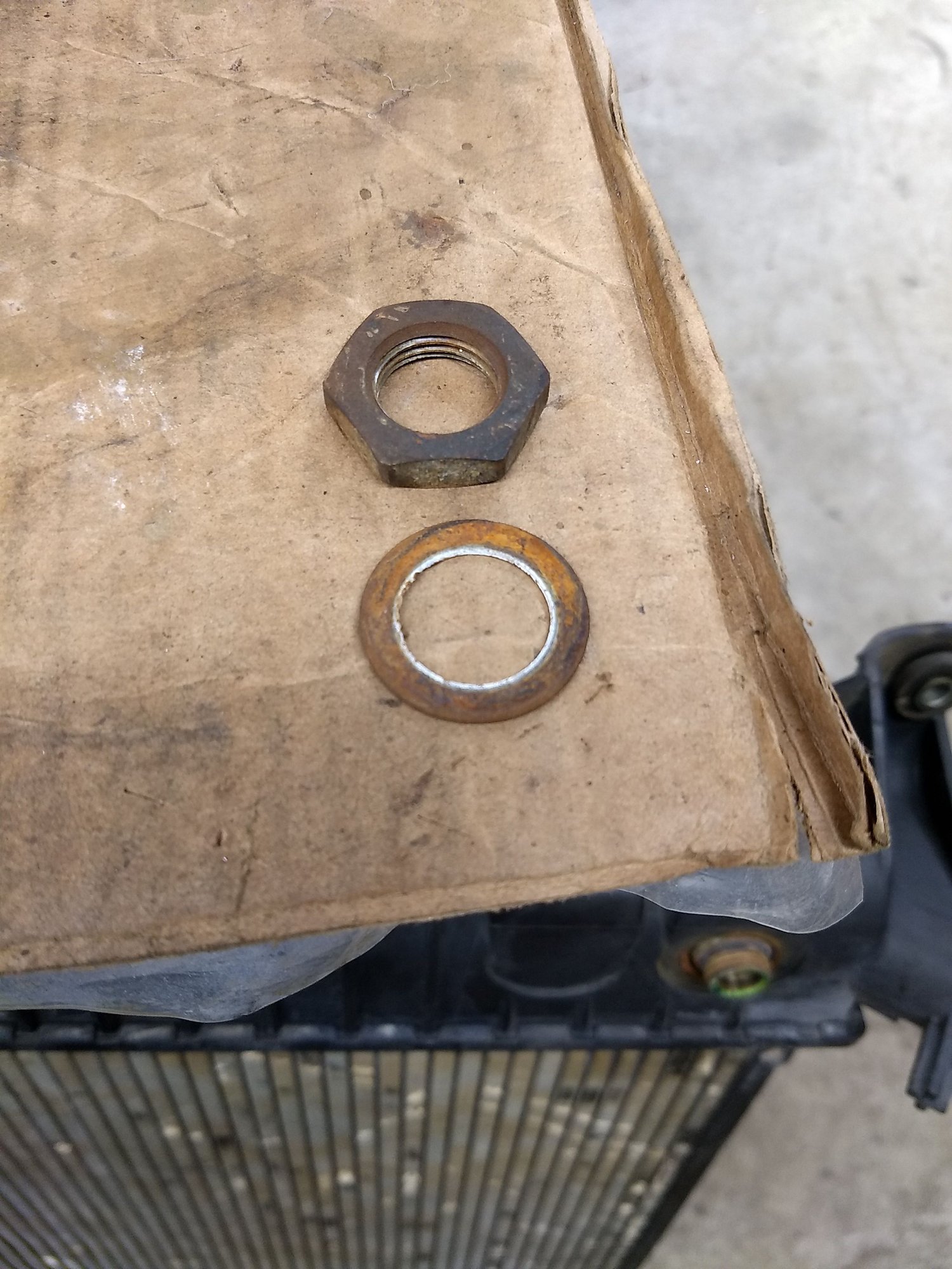 Leaks at Radiator/Transmission Cooler Connections Ford Truck