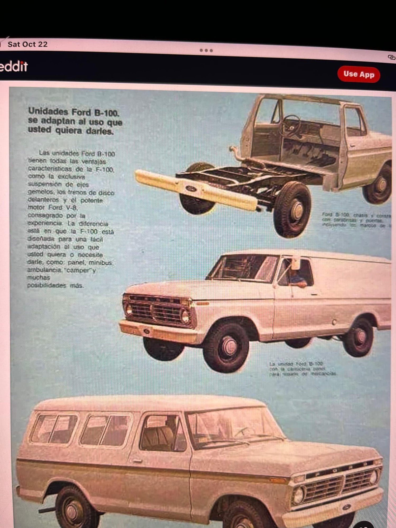 1984 Ford B-150 - 1984 Mexican Spec Ford B150 Carry All - #71 - Used - VIN ACL***** - 49,709 Miles - 8 cyl - 2WD - Manual - Truck - Blue - Los Mochis, Mexico