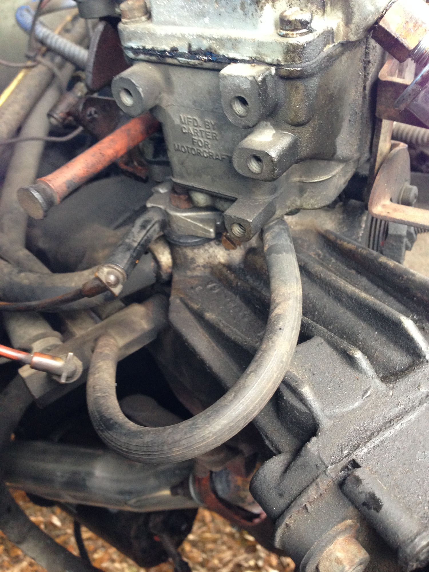 Charcoal Canister Elbow Hose for '78 and Later Land Cruiser FJ40