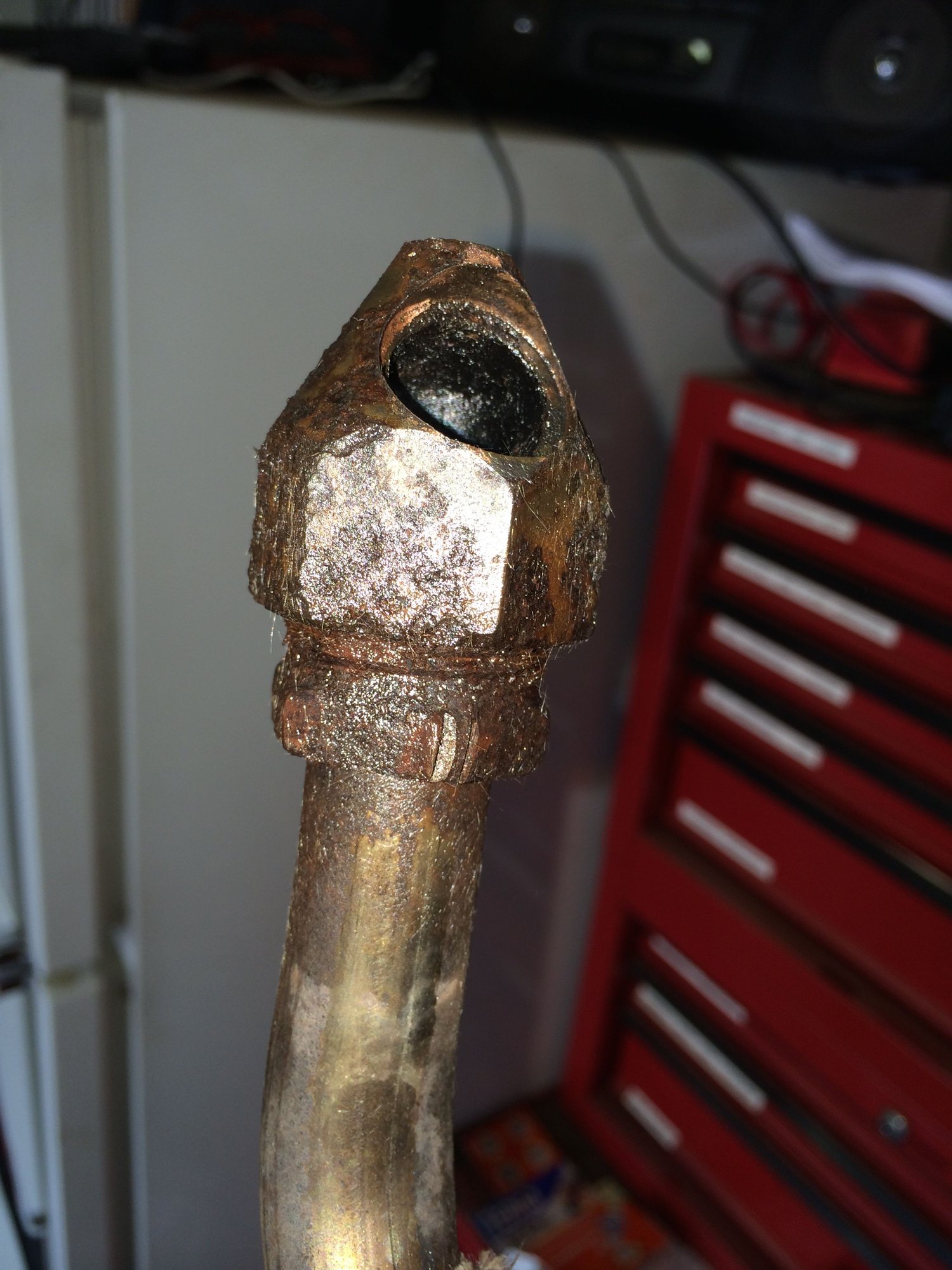 EGR Tube to Exhaust Connector Ford Truck Enthusiasts Forums