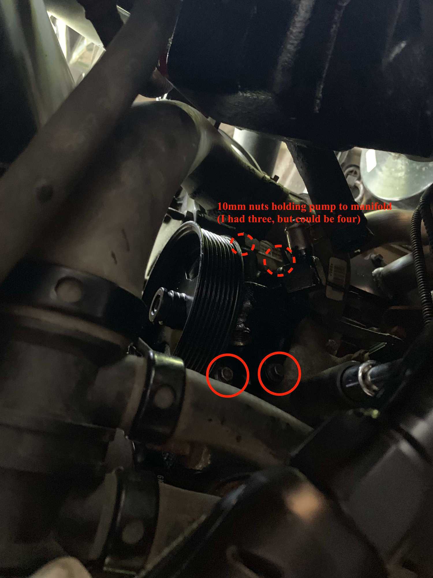 Power Steering Pump Removal and Install (How to) Ford Truck