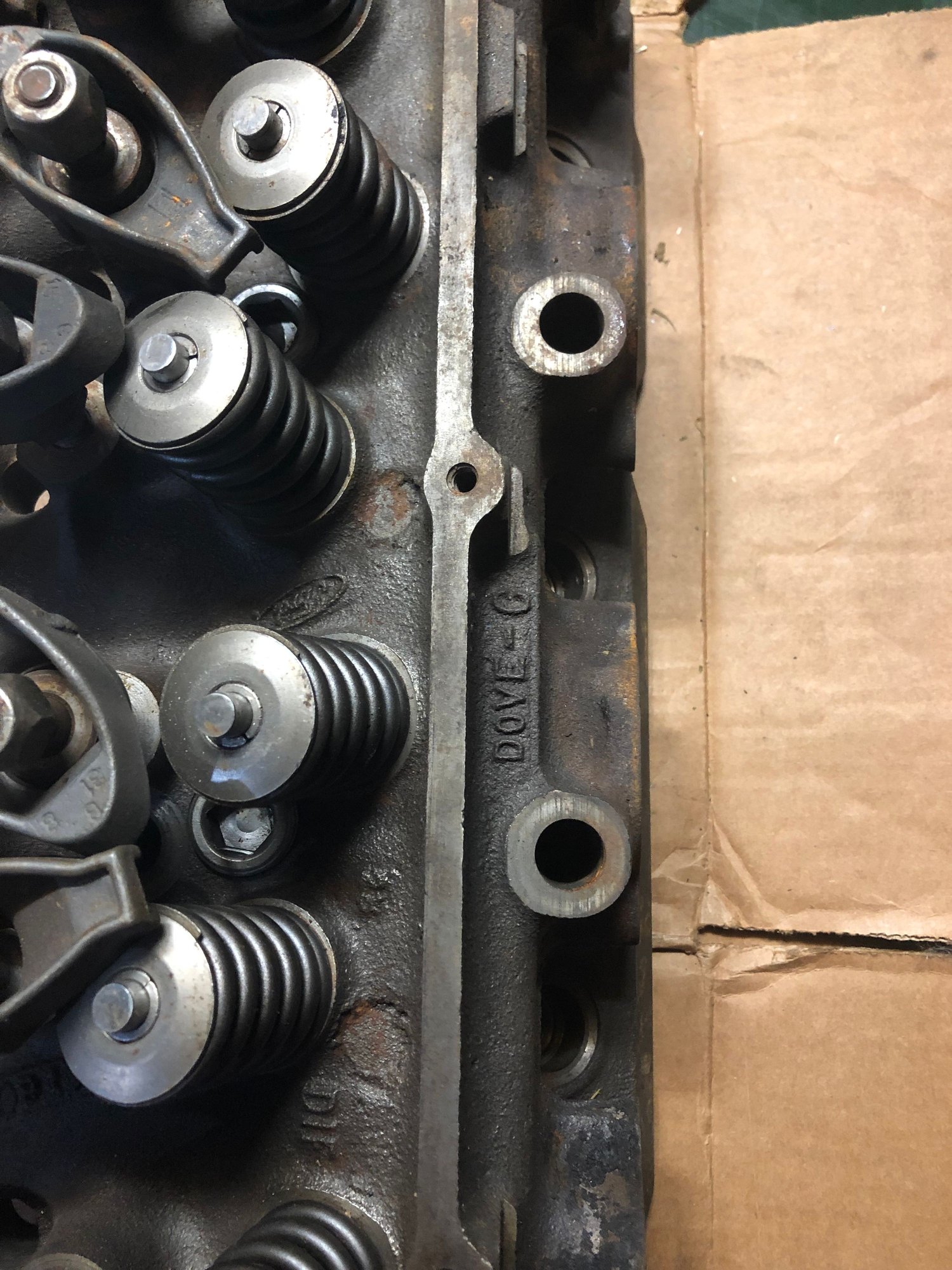 Ford 429 460 DOVE D0VE Cylinder Heads Engine Block Ford Truck