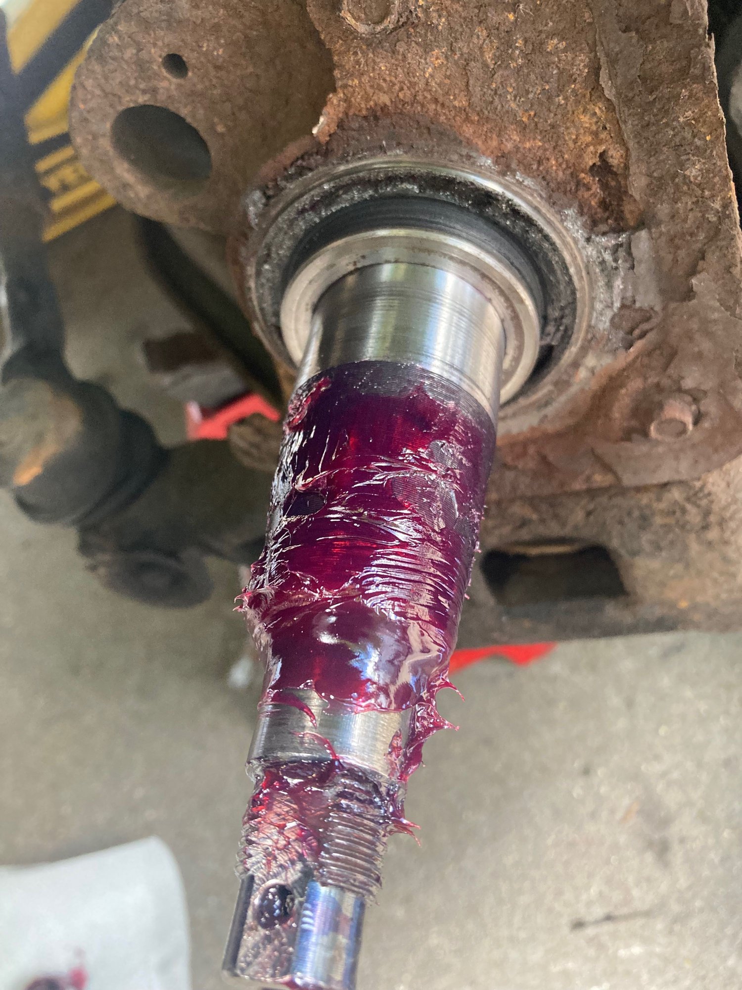 Help Movement in Wheel After Preloading Wheel Bearings Ford Truck