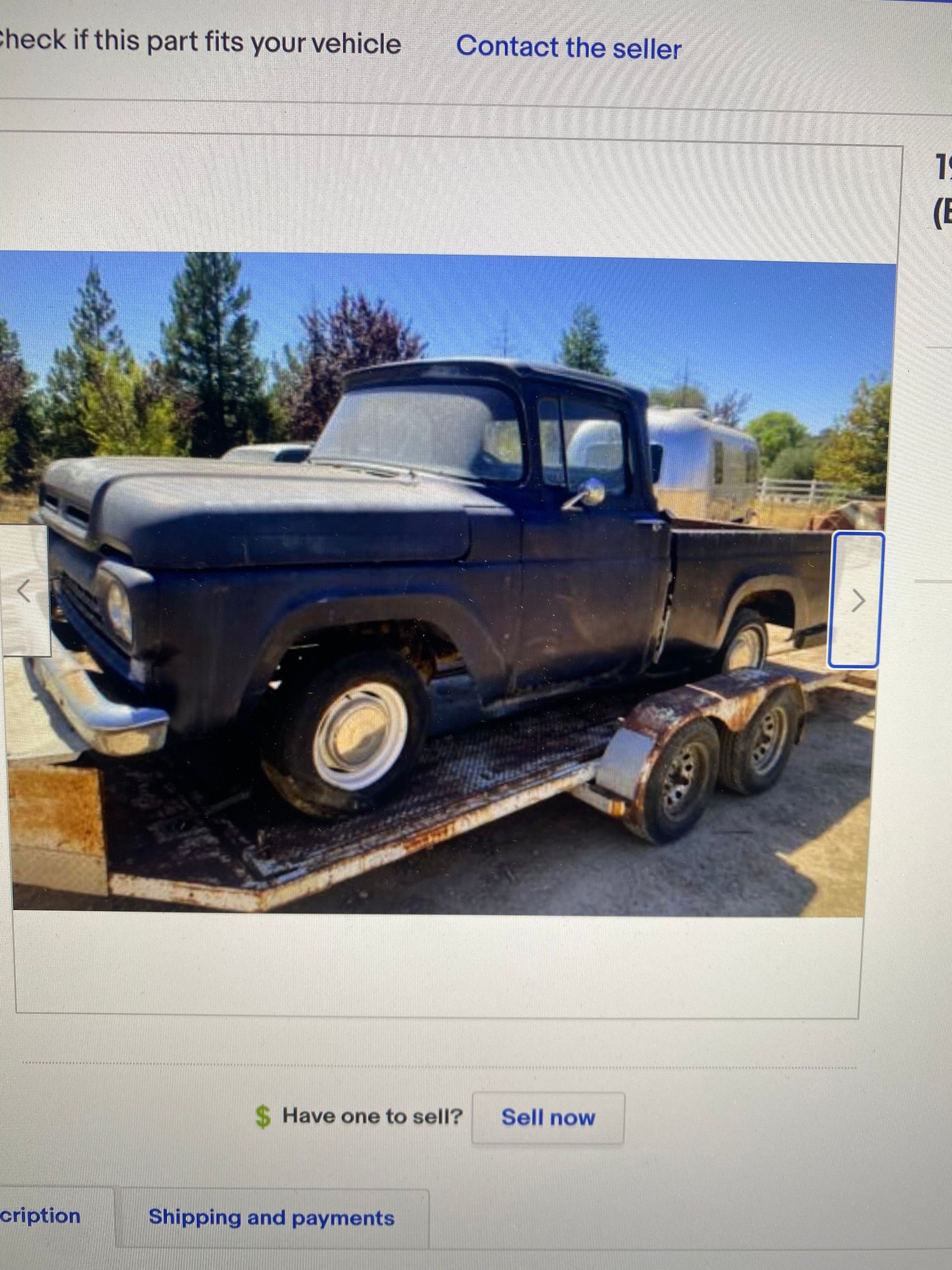 1960 Ford F-100 - Parting out F100 pickup & panel truck - Newburyport, MA 01950, United States
