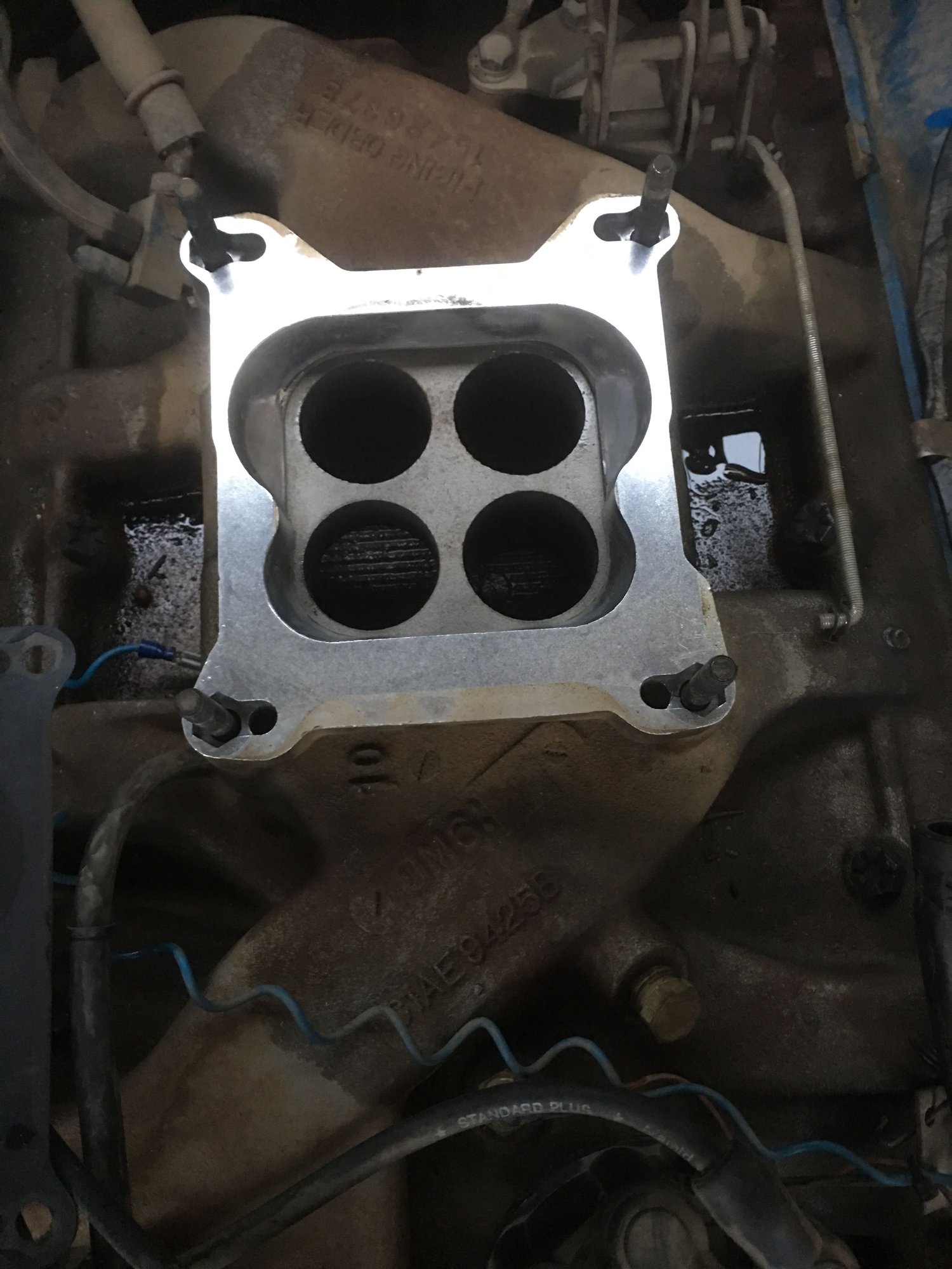 Carb spacer question. Ford Truck Enthusiasts Forums