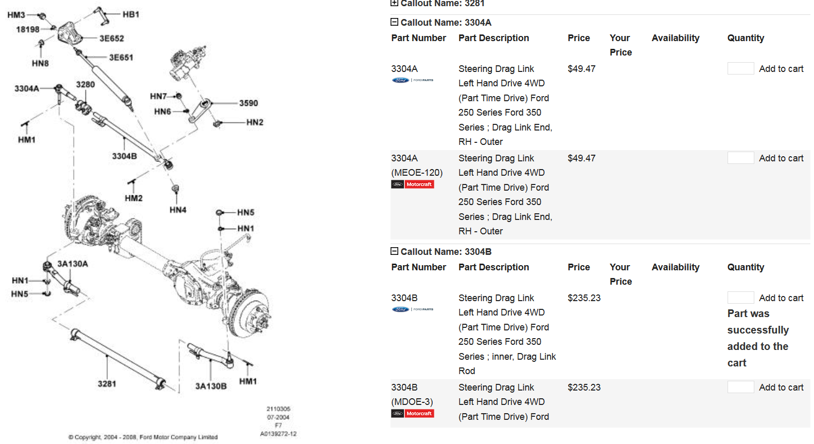 Steering Parts For 2006 F250 Ford Truck Enthusiasts Forums