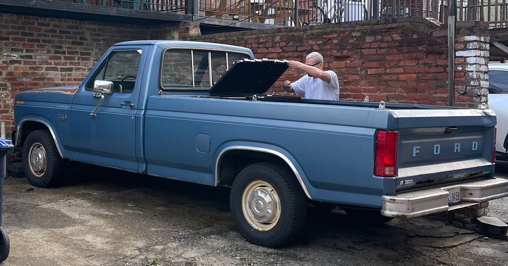 1984 Ford F-150 - 1984 Ford F150 “Bullnose” 5.0L V8 (302) XL longbed - Used - VIN 1ftcf15fxela61781 - 171,000 Miles - 8 cyl - Automatic - Truck - Blue - Washington, DC 20009, United States