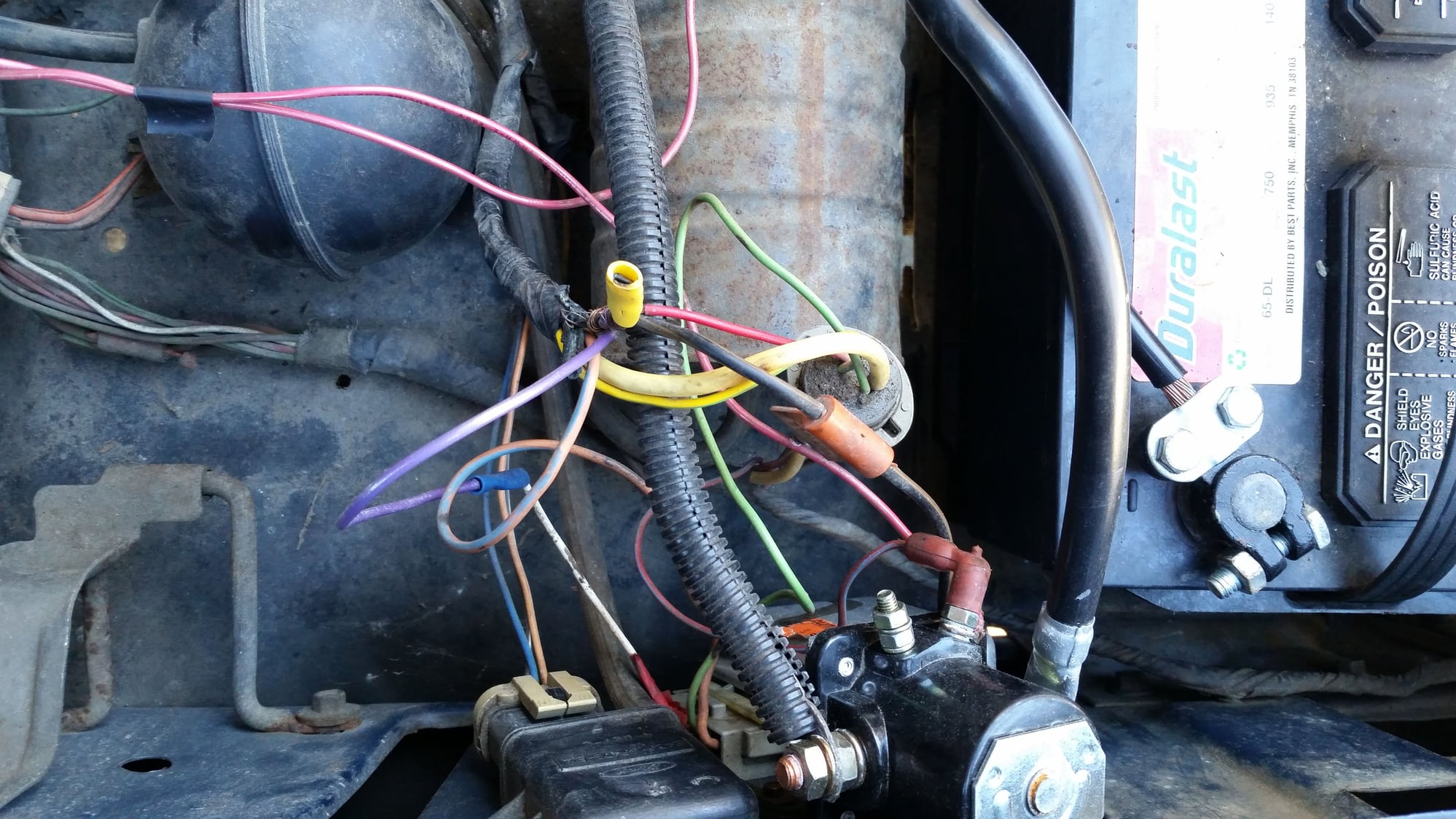 Please help! Starter solenoid wiring - Ford Truck Enthusiasts Forums