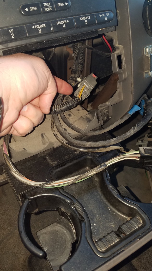 2014 Expedition Trailer Brake Controller connector plug location - Ford