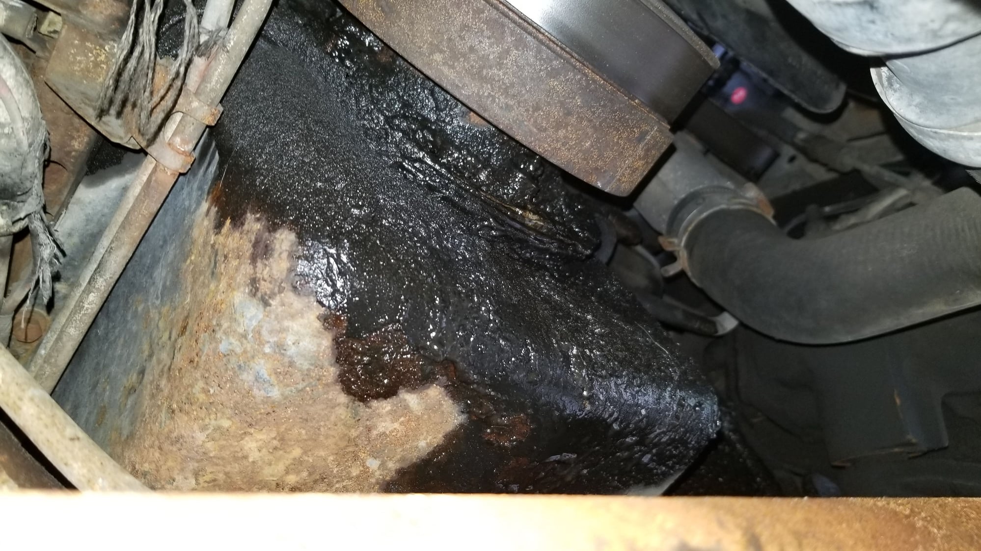 Nasty Oil Pan Leak Ford Truck Enthusiasts Forums
