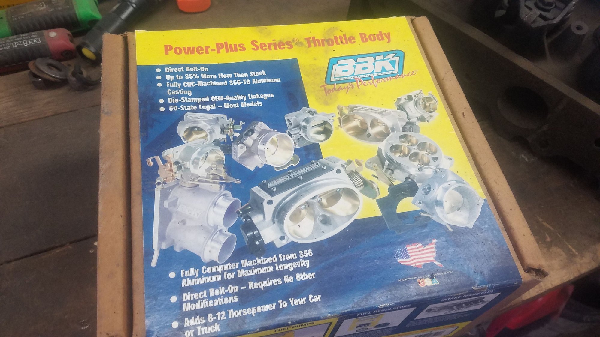 Engine - Intake/Fuel - BBK 61MM Throttle Body - New - 1987 to 2003 Ford F-250 - 1987 to 2003 Ford F-350 - Watkins, MN 55389, United States