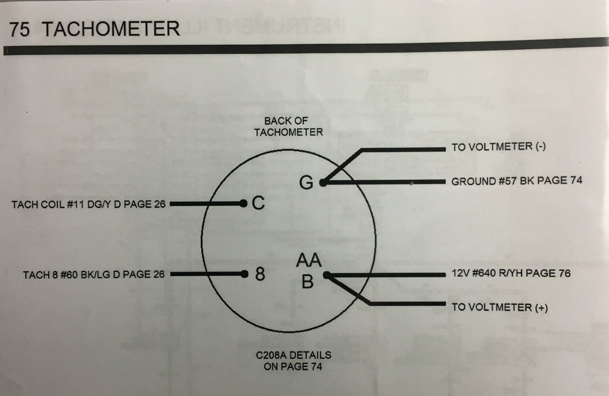 Wiring a Stock Tach - Ford Truck Enthusiasts Forums