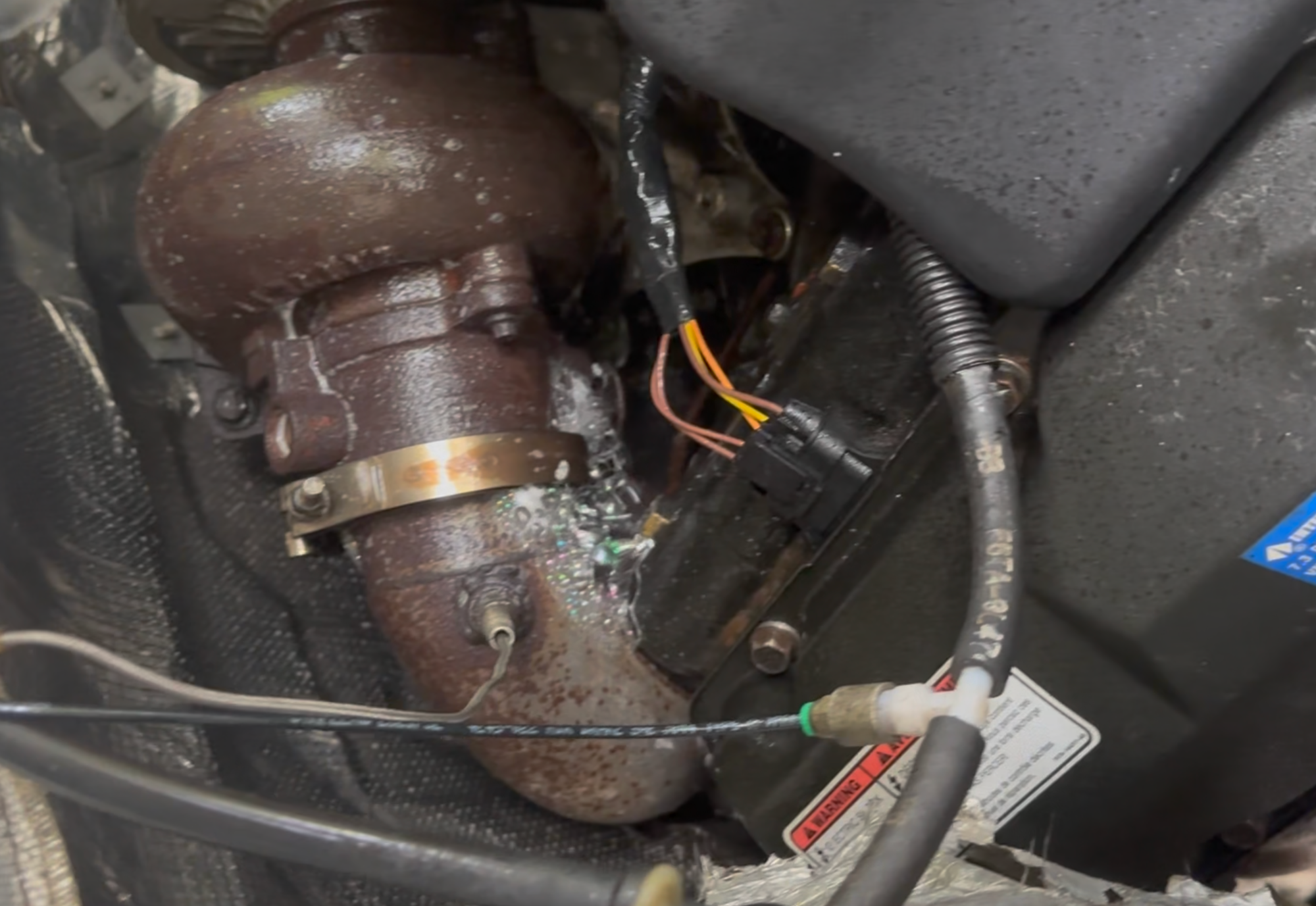Soot near zf5 shifter boot? Ford Truck Enthusiasts Forums