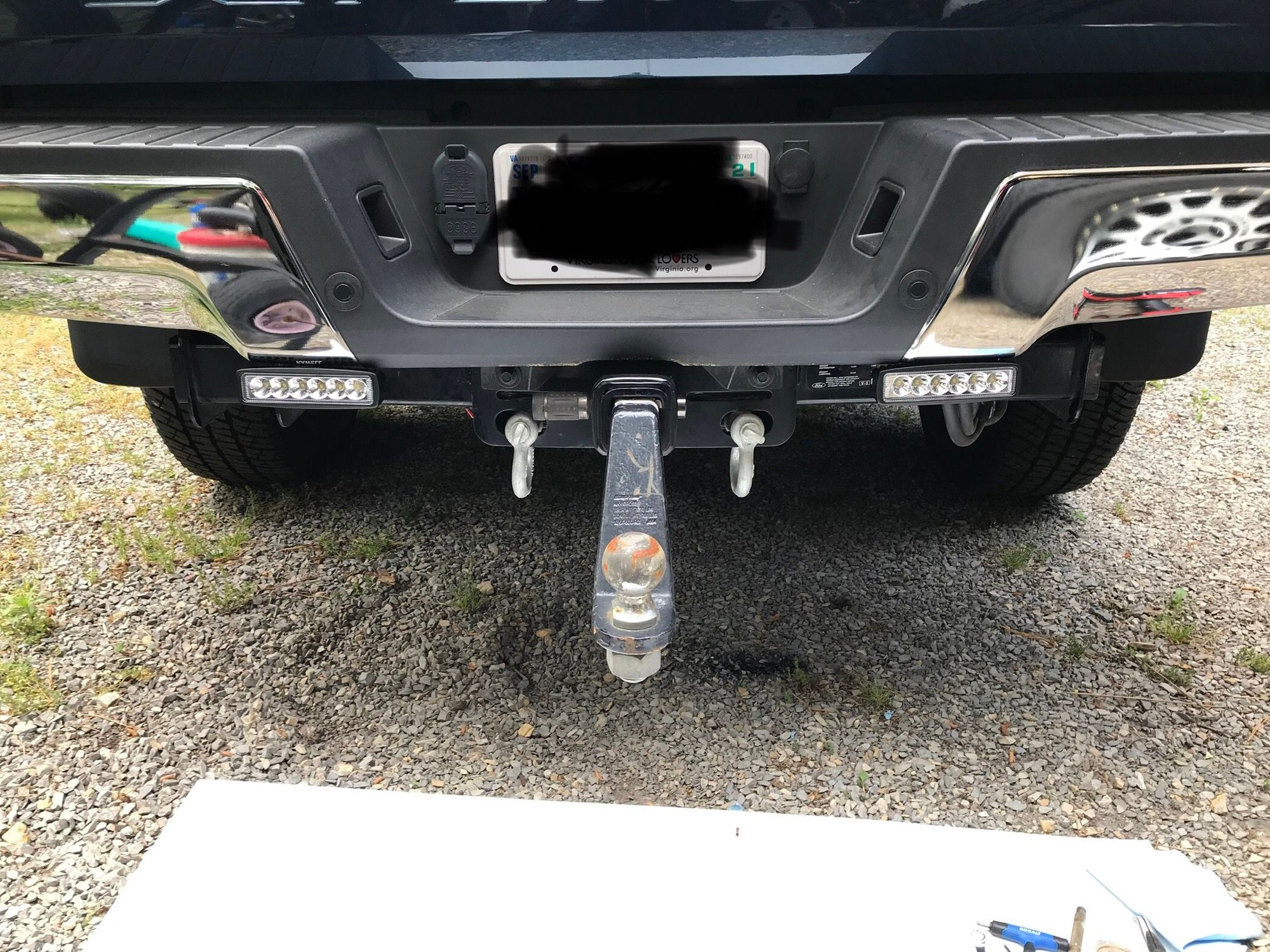 Added auxiliary Reverse lights to rear bumper, with pics Page 4