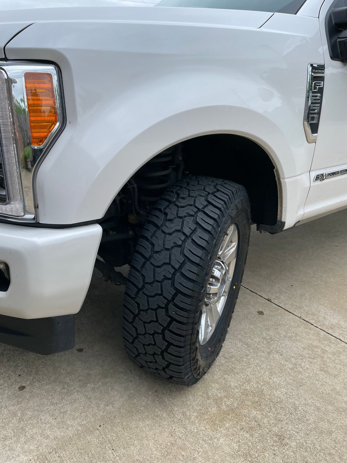 New Tires Yokohama X At Ford Truck Enthusiasts Forums