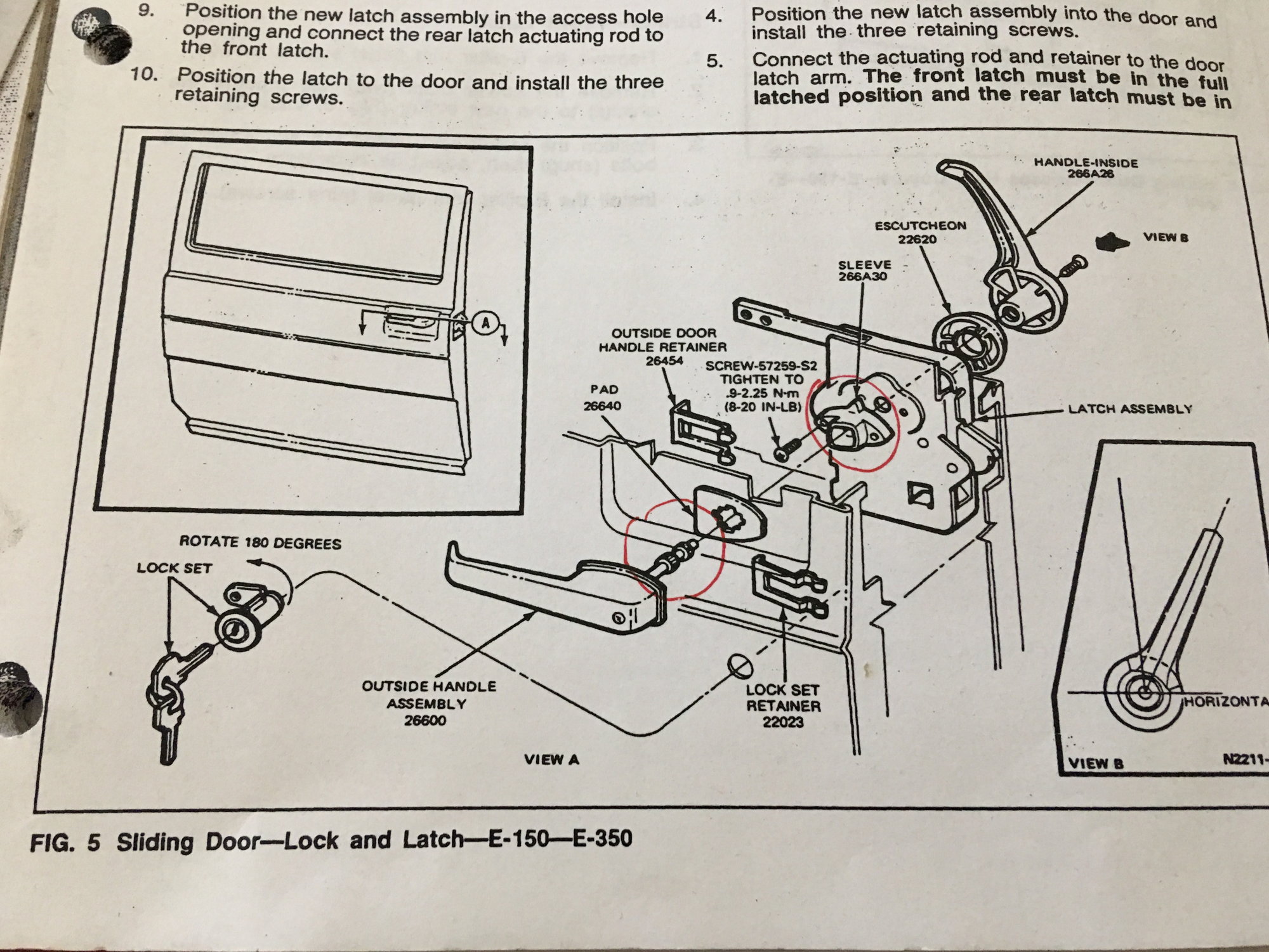 E150 Rear Door Latch Diagram General Wiring Diagram