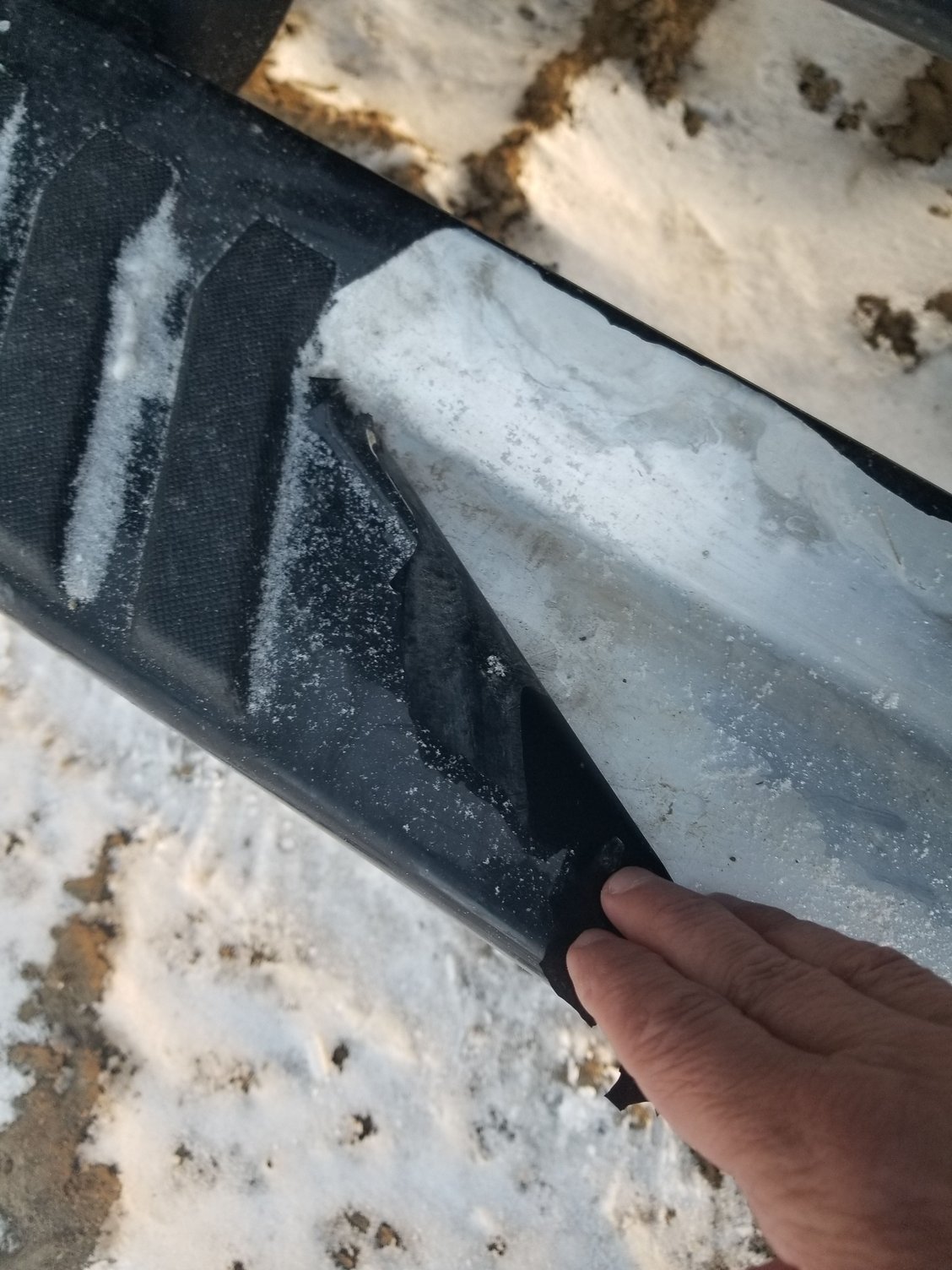 2019 F250 Sport Running Board Paint Chipping Ford Truck Enthusiasts