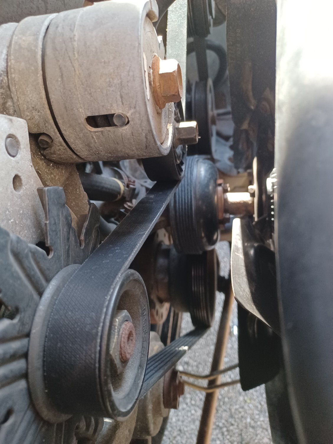 Smog Pump bypass and Vacuum Line repair/reroute. Ford Truck