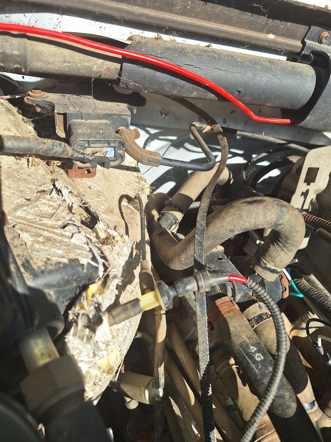 (94 f250 7.5)Can't find map/diagram for vacuum lines from vacuum