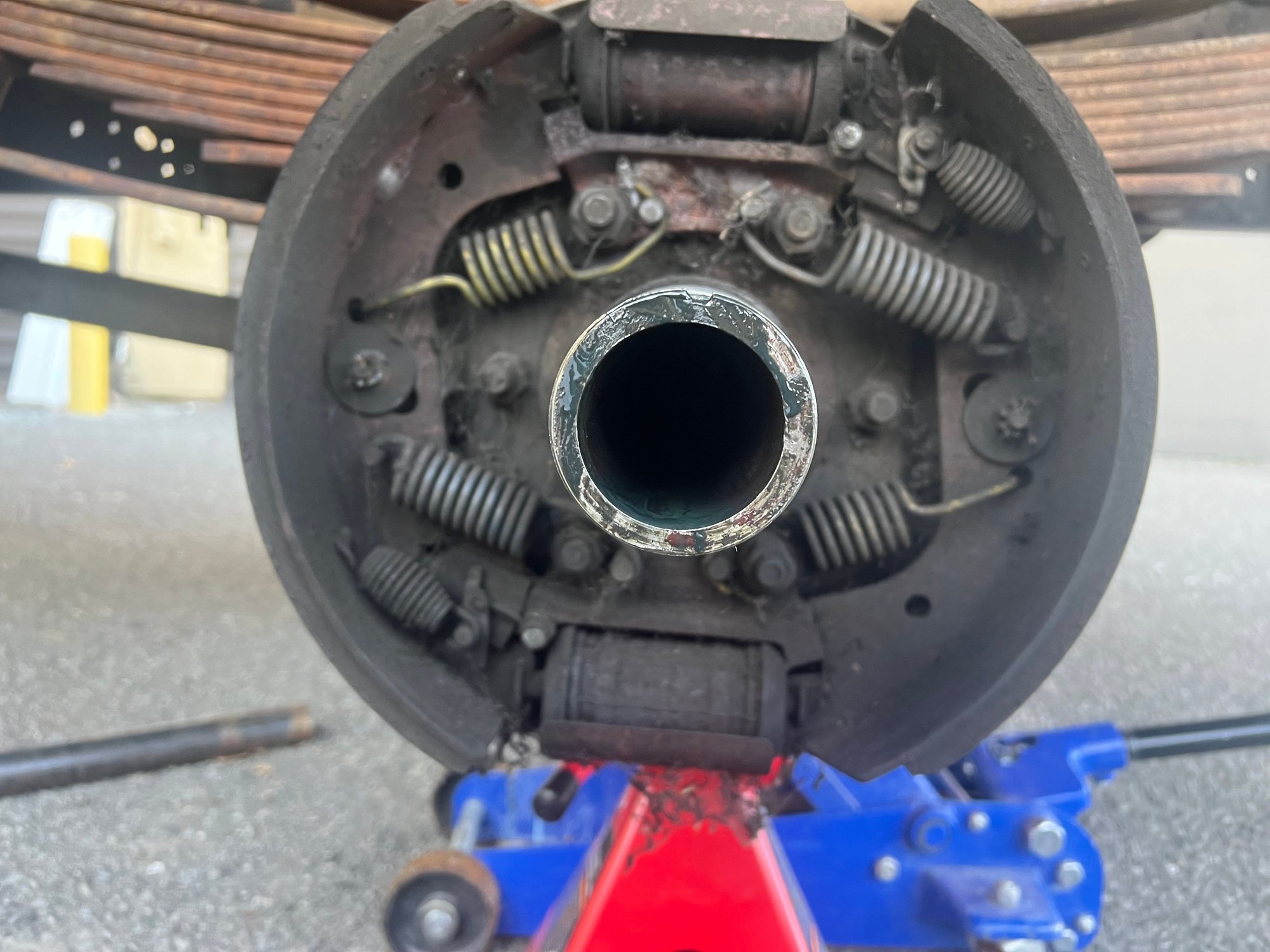 Brake drum removal Ford Truck Enthusiasts Forums