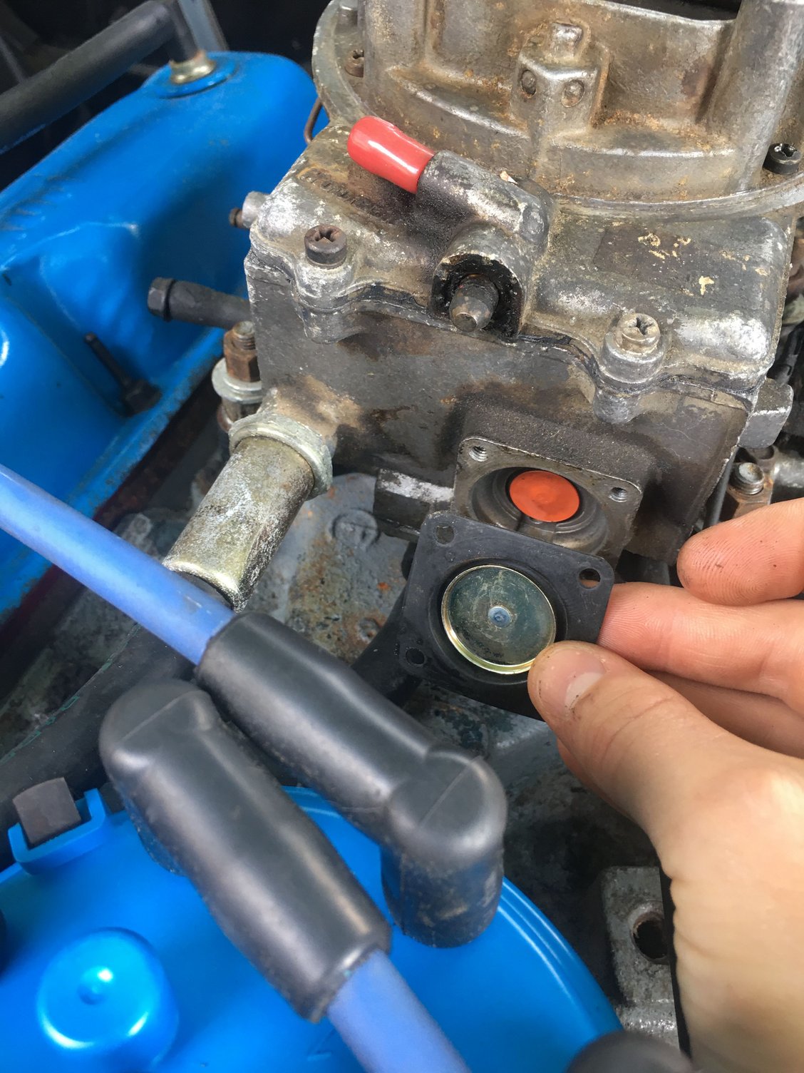 2 BBL Leaking Fuel Onto Intake Manifold - Ford Truck Enthusiasts Forums