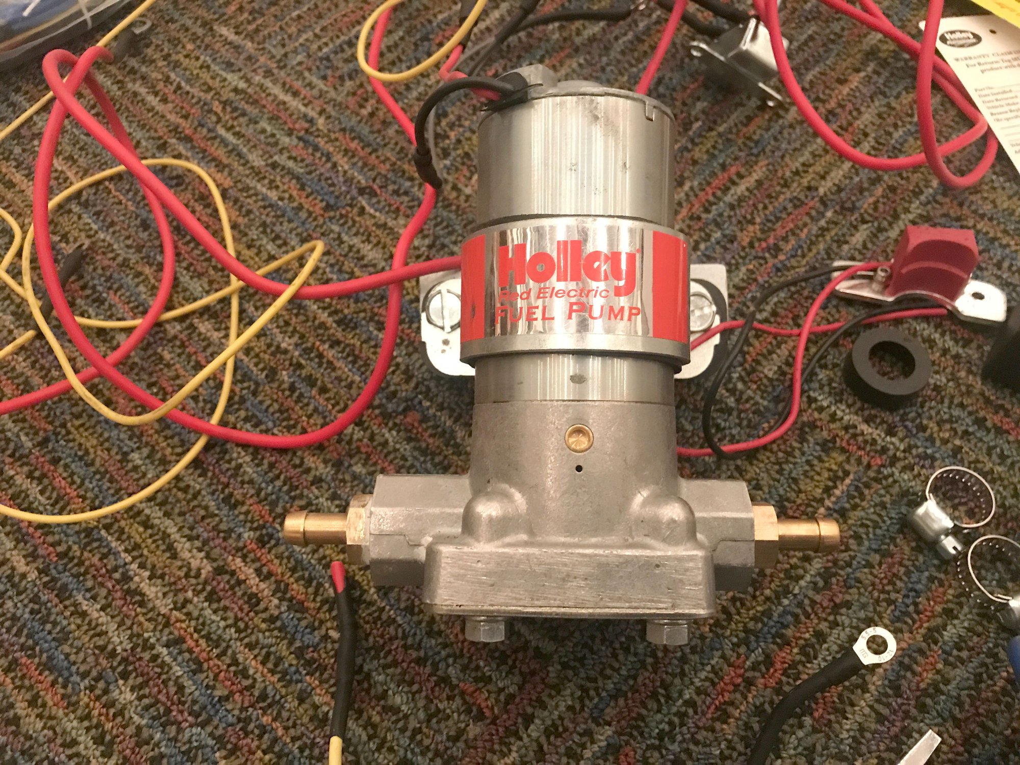 Holley Sniper, Red Fuel pump, Flame Thrower Coil and Relay Ford Truck