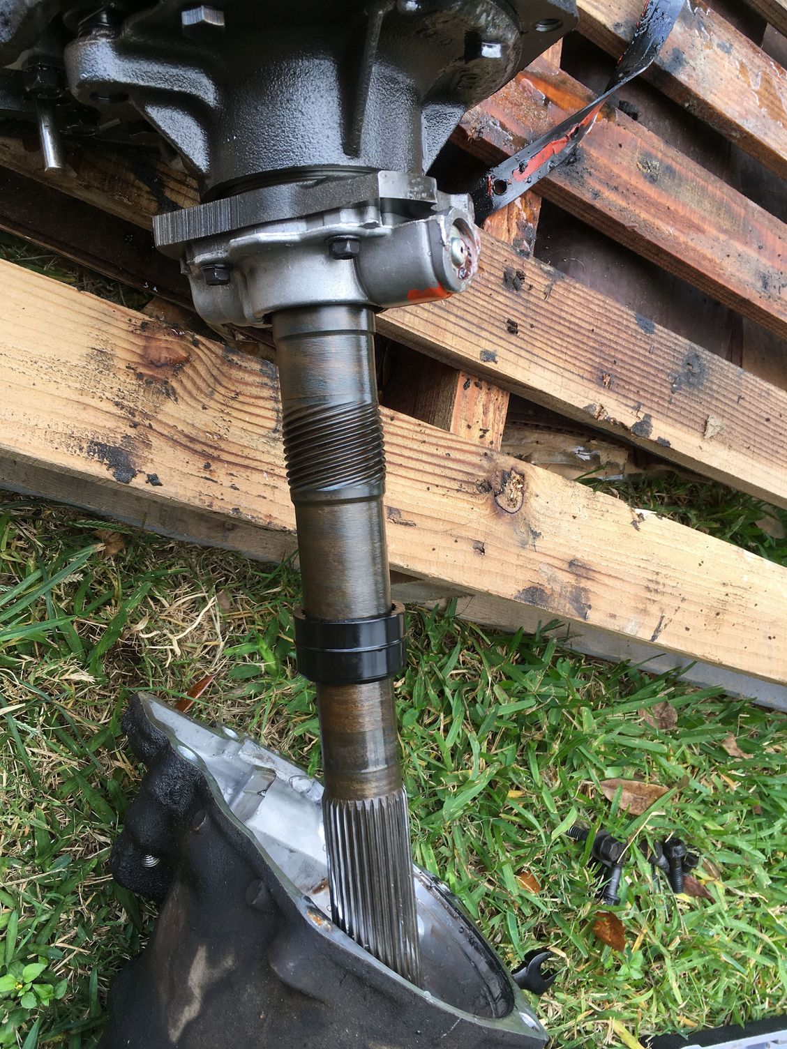 Unknown Year C6 Transmission Swap, How to Connect Speedometer Cable