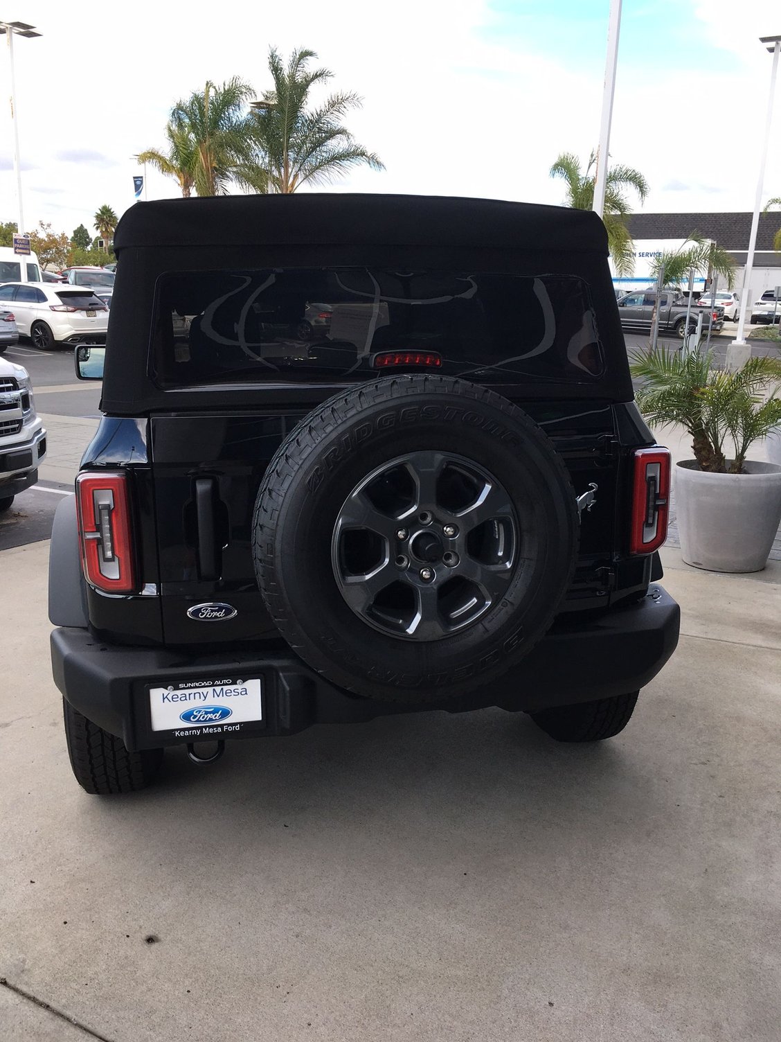 San Diego Kearny Pearson Ford Black Bronco on lot Ford Truck