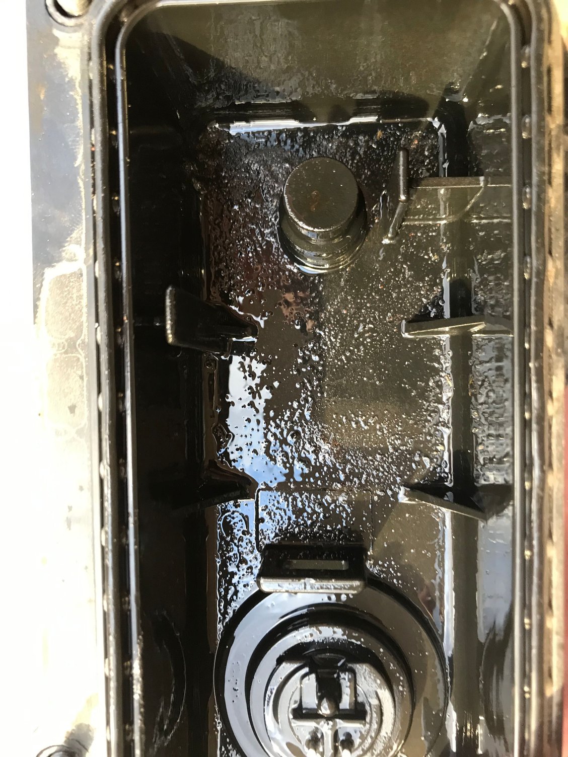 Fuel filter change surprised how dirty Ford Truck Enthusiasts Forums