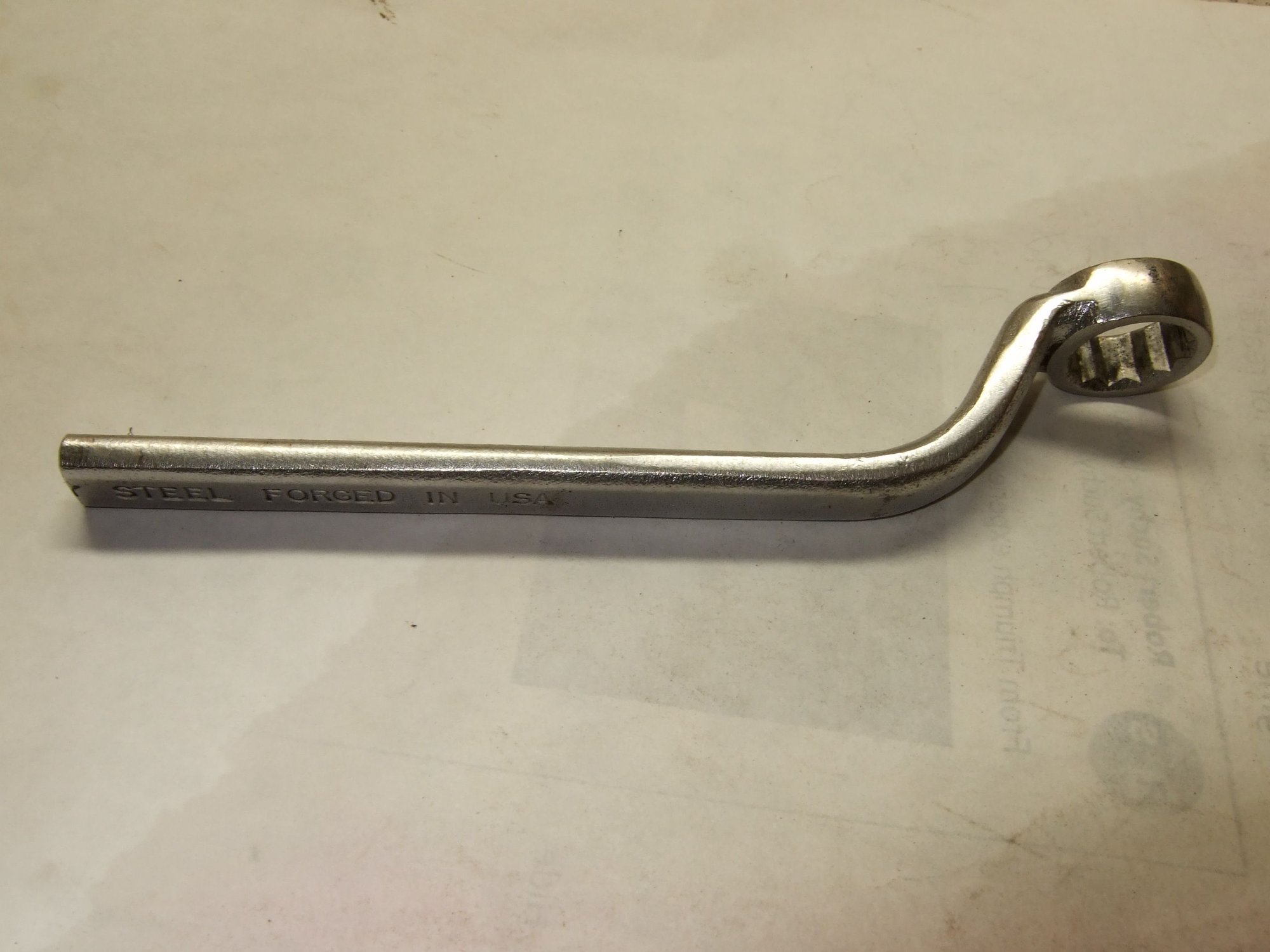 How to remove bottom thermostat housing bolt on 302 w/AC? Ford Truck