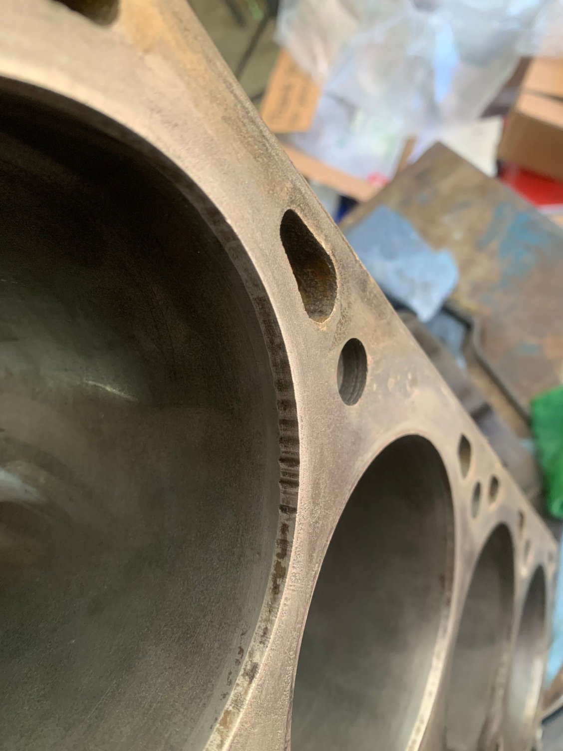 Engine Bore Chamfered Edge Ford Truck Enthusiasts Forums