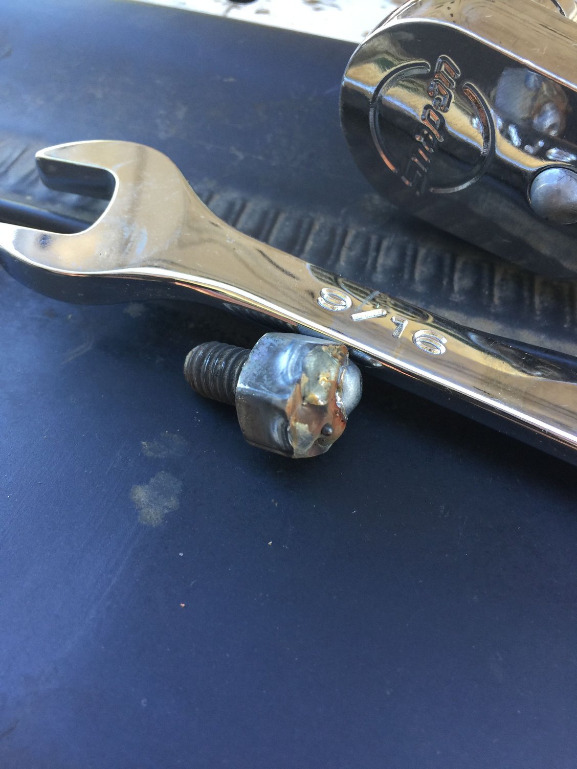 95 f250 7.5l thermostat housing bolt broke Ford Truck Enthusiasts Forums