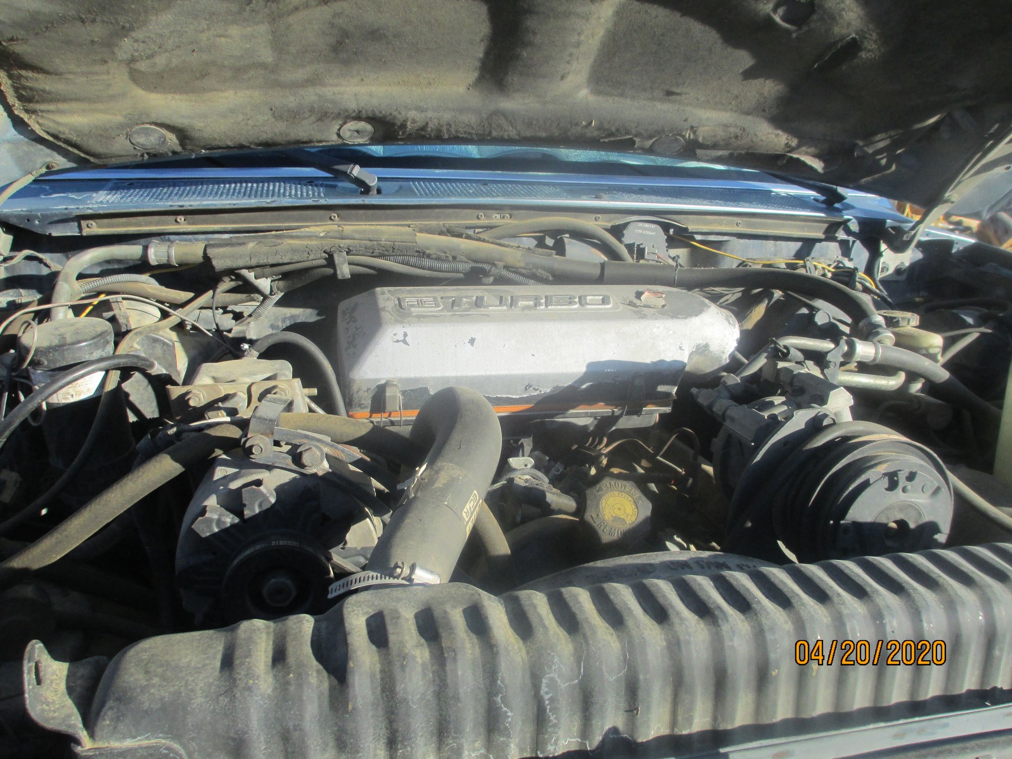 1988 Ford F-250 - '88 F-250 diesel - Used - VIN 1fthx26majka51446 - 8 cyl - 4WD - Manual - Truck - Blue - Clark, WY 82435, United States