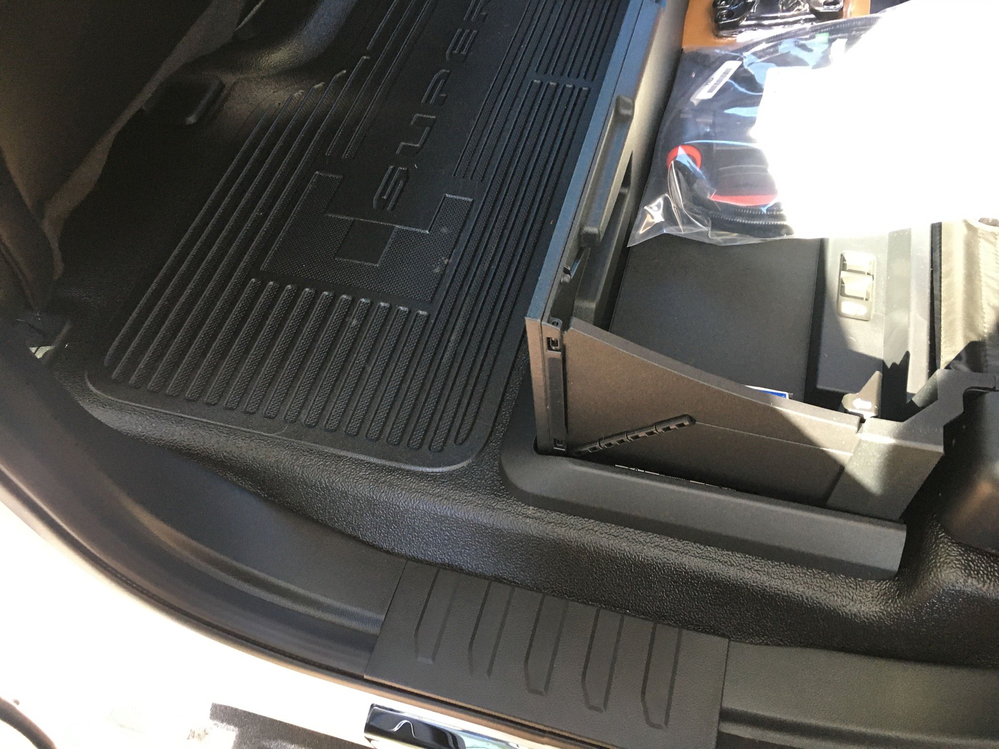 Floor liners for carpet delete option (factory vinyl flooring) Page 3