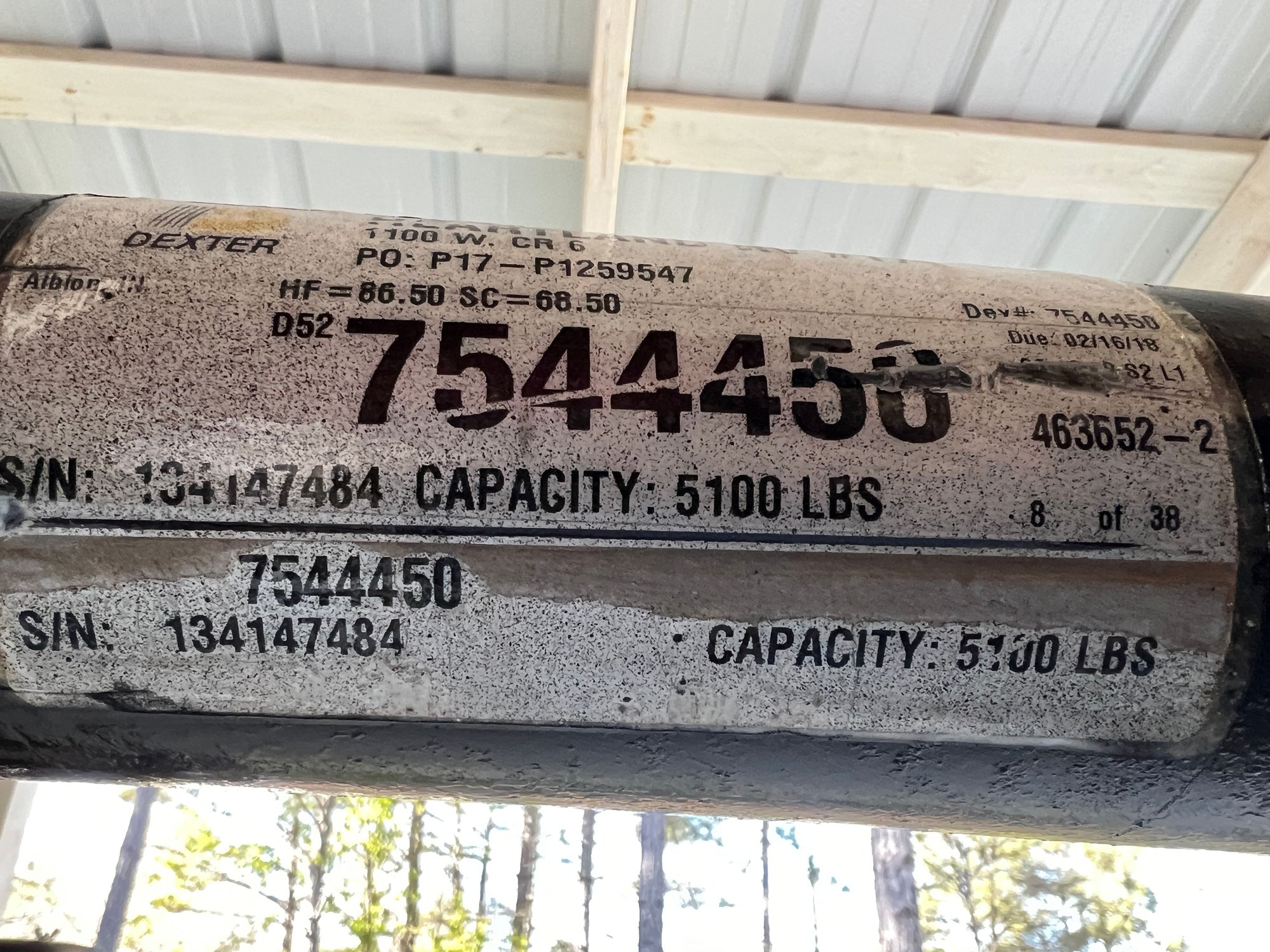 Wheels and Tires/Axles - Dexter Axle, Endurance tires, and Tredit rims - Used - 1946 to 2025 Any Make All Models - Rock Hill, SC 29730, United States