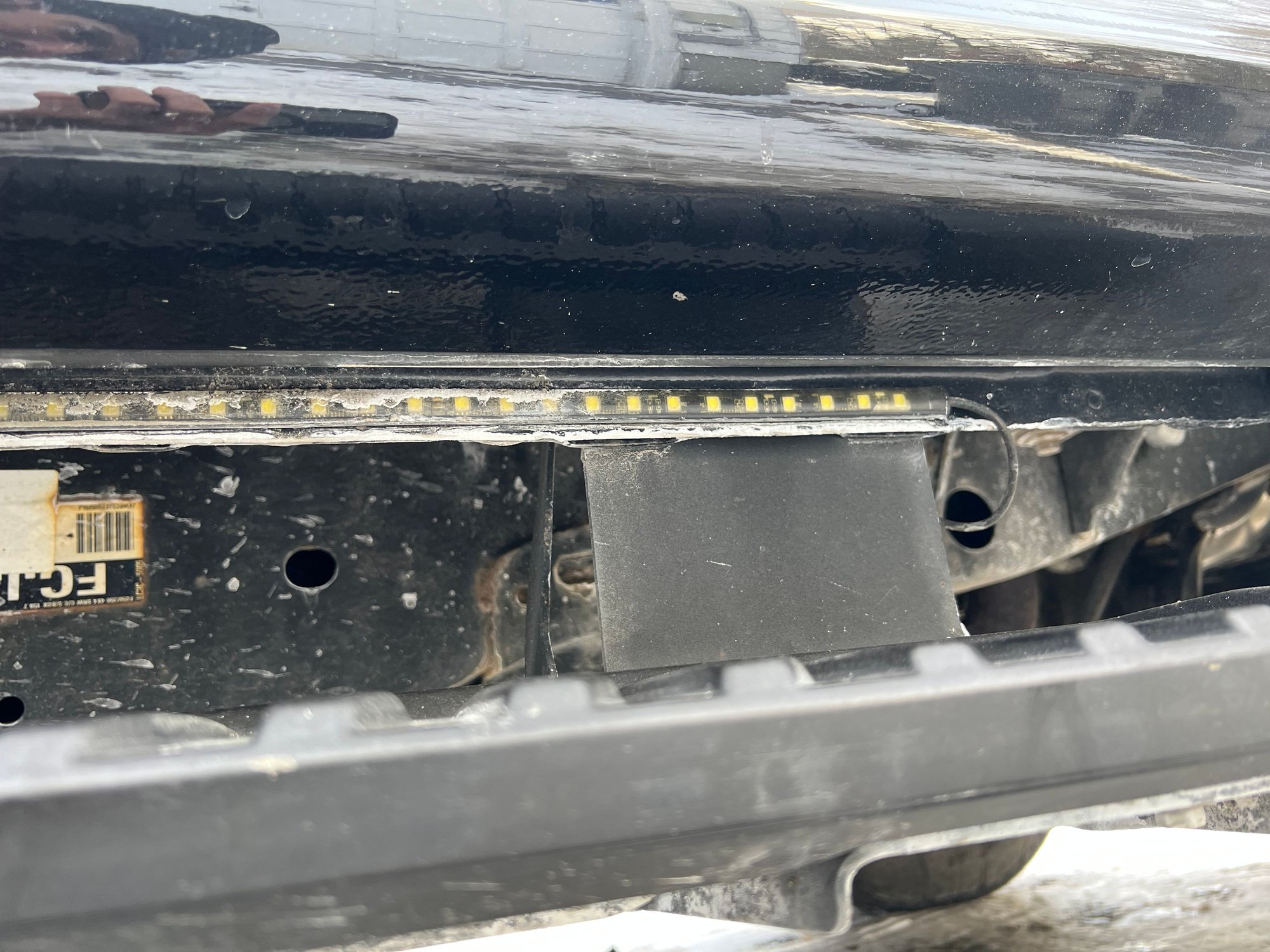LED strip off