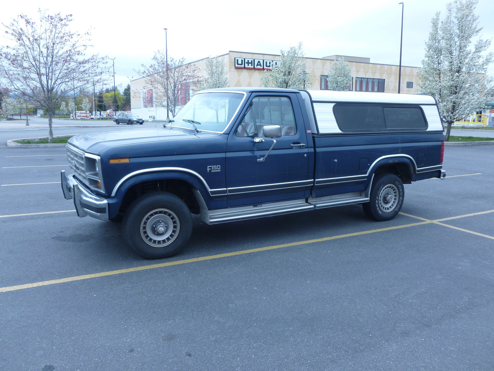 1986 Ford F-150 - 1986 F150 Lariat 4x4 C6 - Used - VIN 2FTEF14Y4GCB88681 - 153,500 Miles - 6 cyl - 4WD - Automatic - Truck - Blue - Spokane, WA 99206, United States