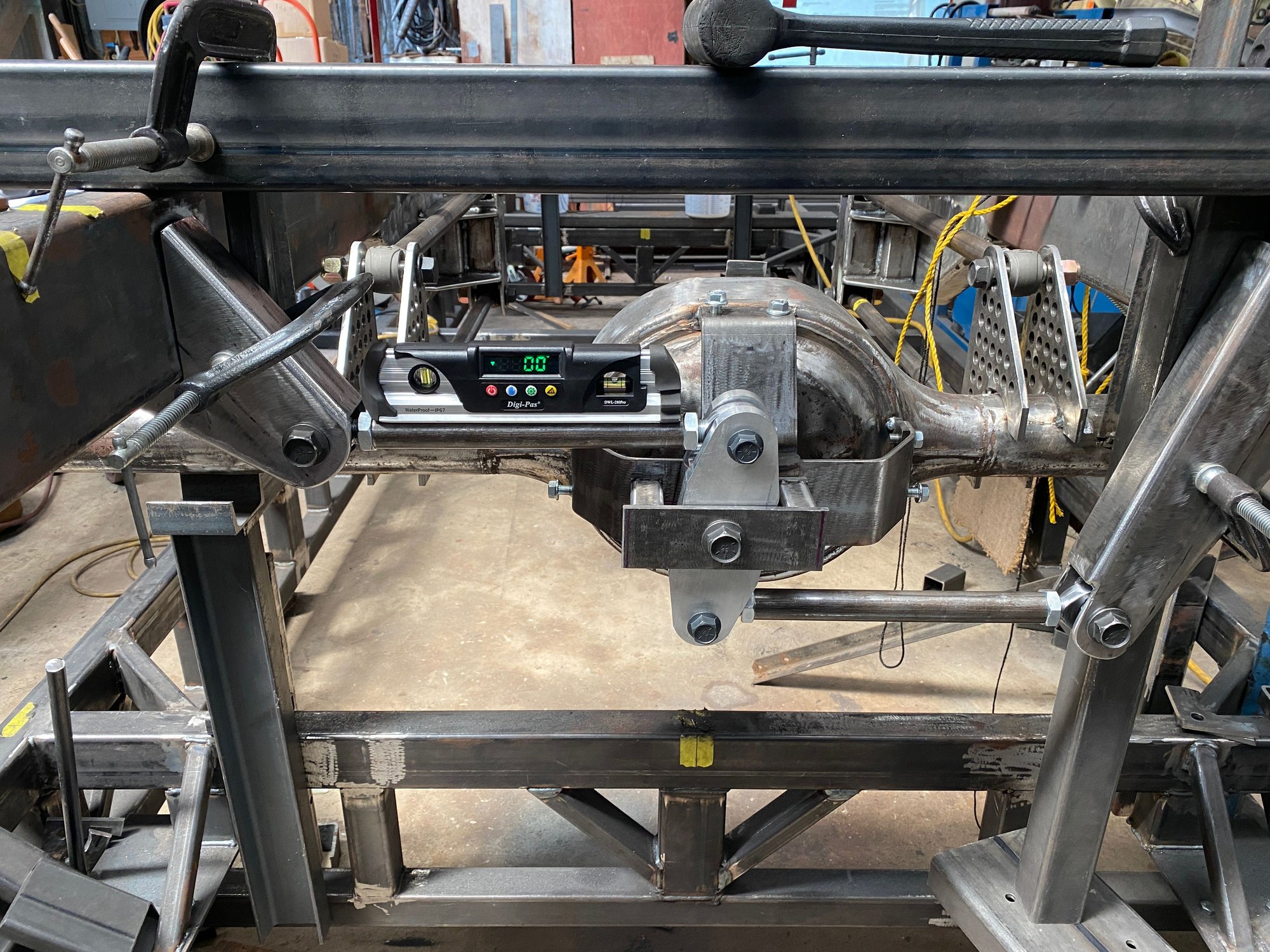 Watt's link built and set