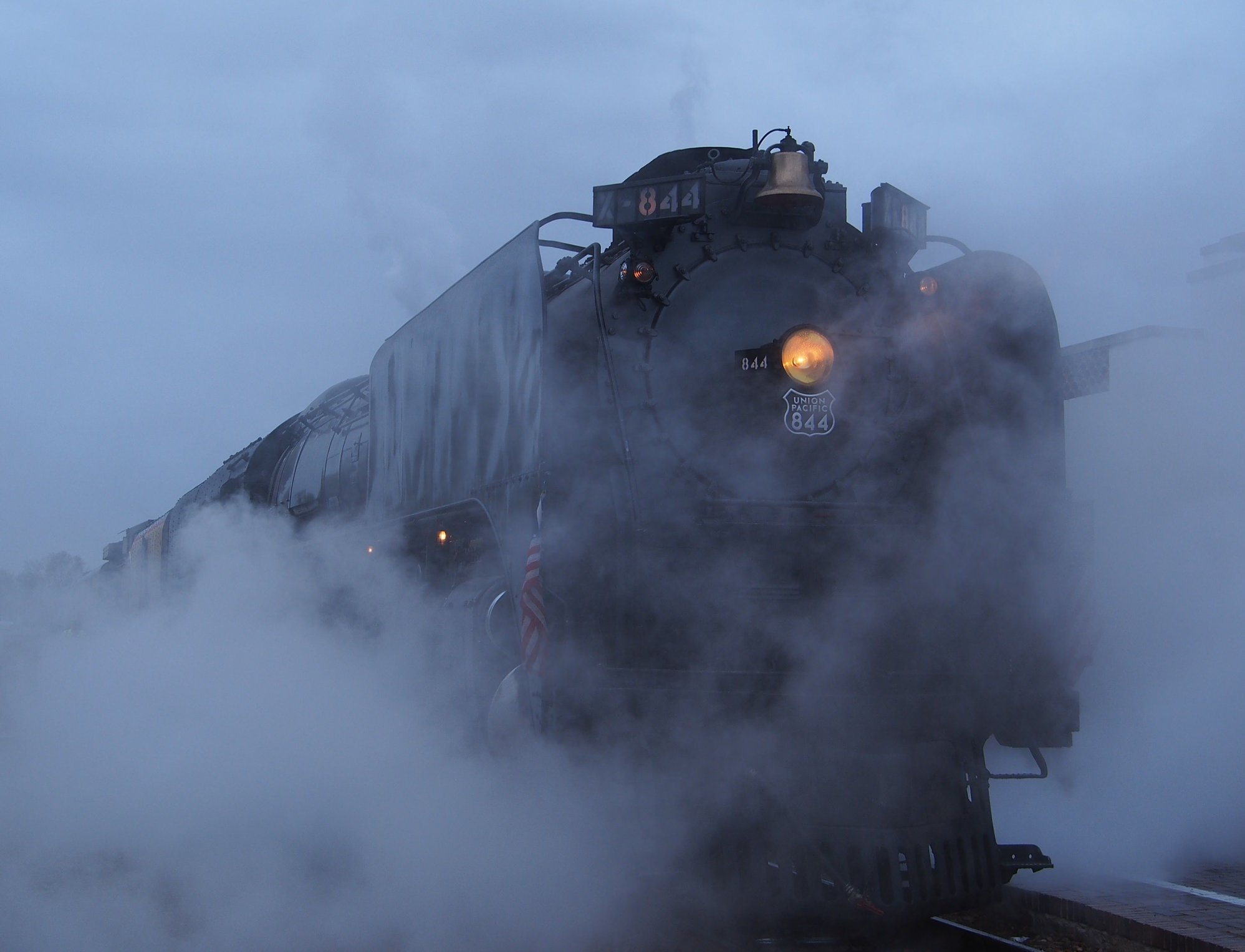 UP844 at the Boise Depot