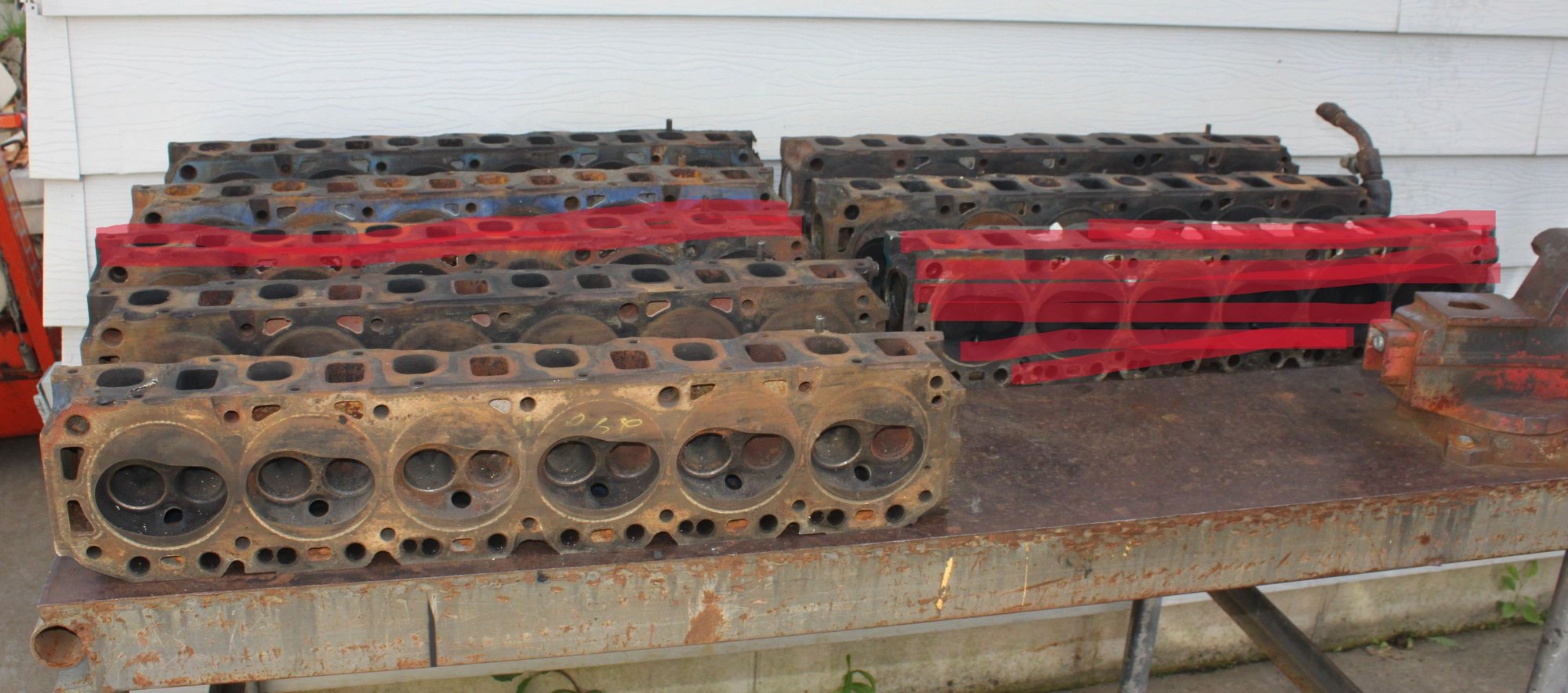 Engine - Internals - 9 240 & 300 Inline 6 Cylinder Head Cores, Minnesota - Used - All Years  All Models - Lonsdale, MN 55046, United States
