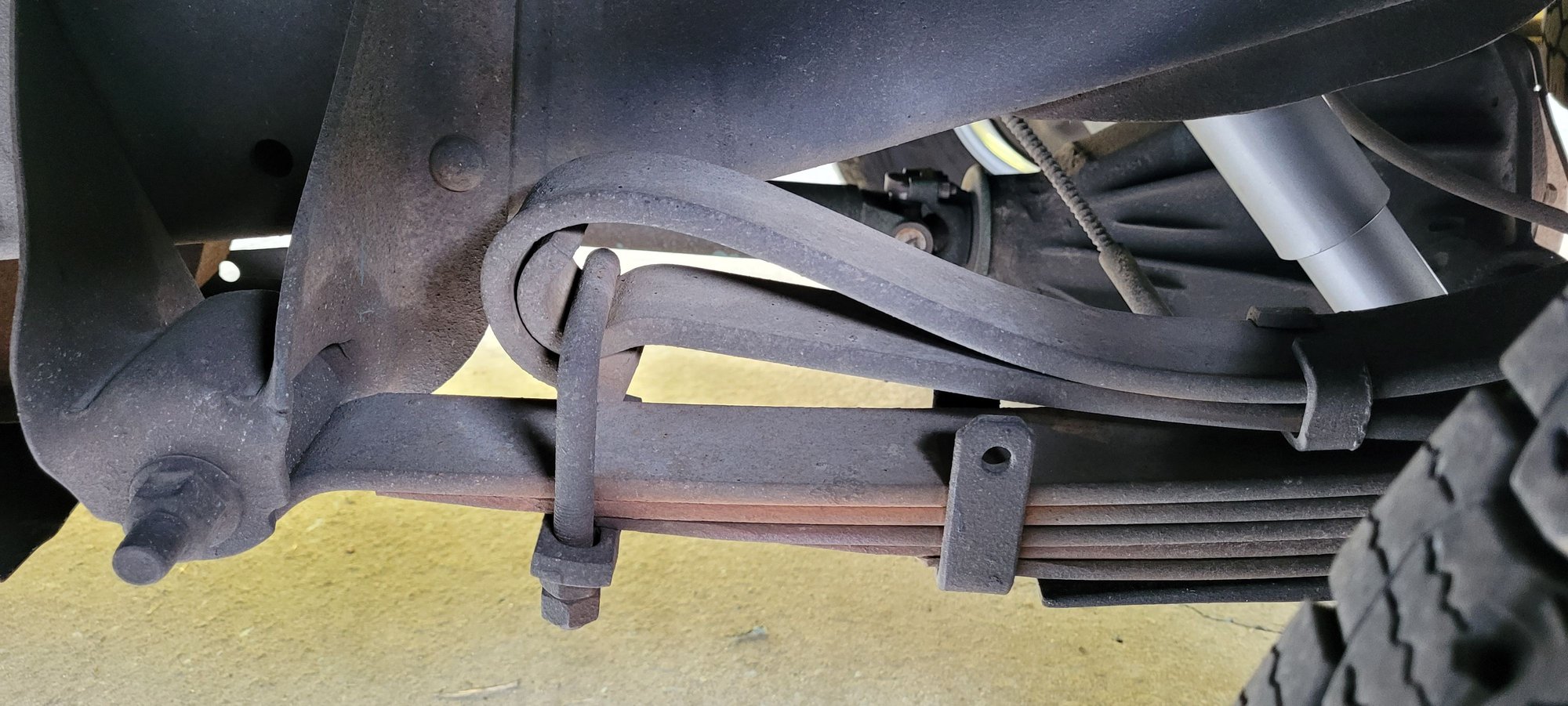 Help me understand rear leaf spring 1969 F250 Camper Special Ford Truck Enthusiasts Forums